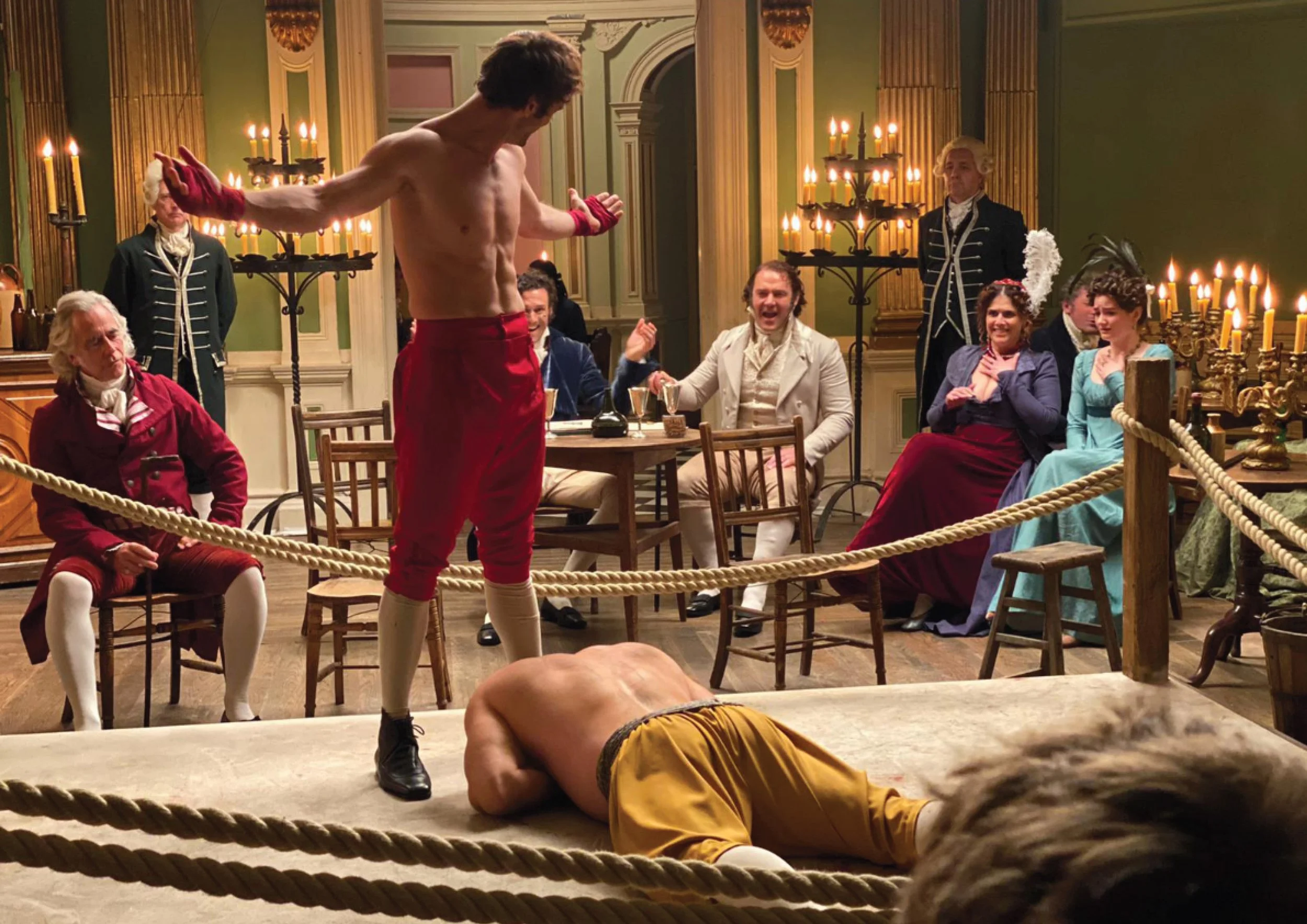 PRIZEFIGHTER LIFE OF JEM BELCHER - Assistant Designer/Art Director

“At the turn of the 19th century, Pugilism was the sport of kings and a gifted young boxer fought his way to becoming champion of England.”

Prizefighter was the first project that h