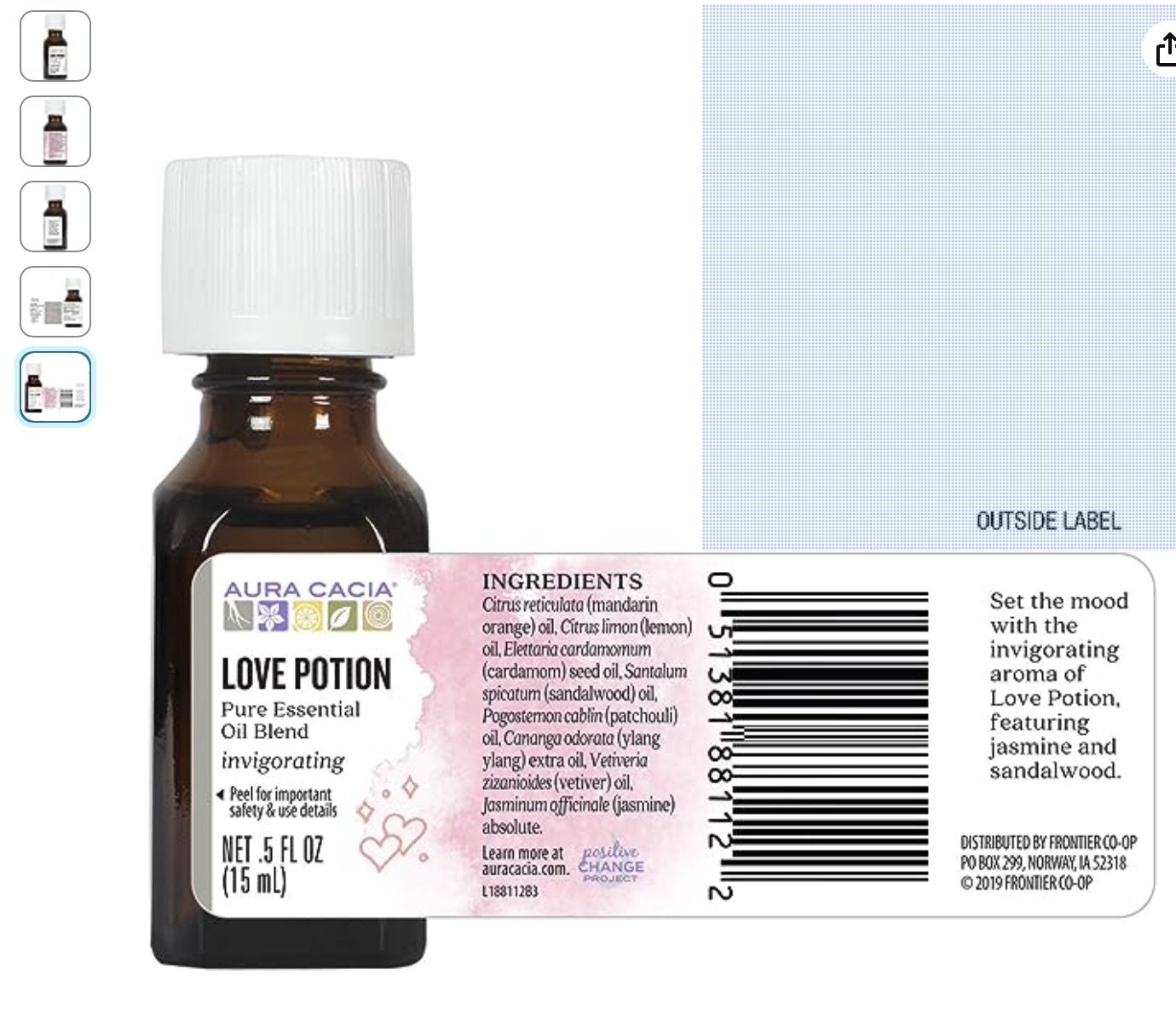 Love Potion Arromatherapy