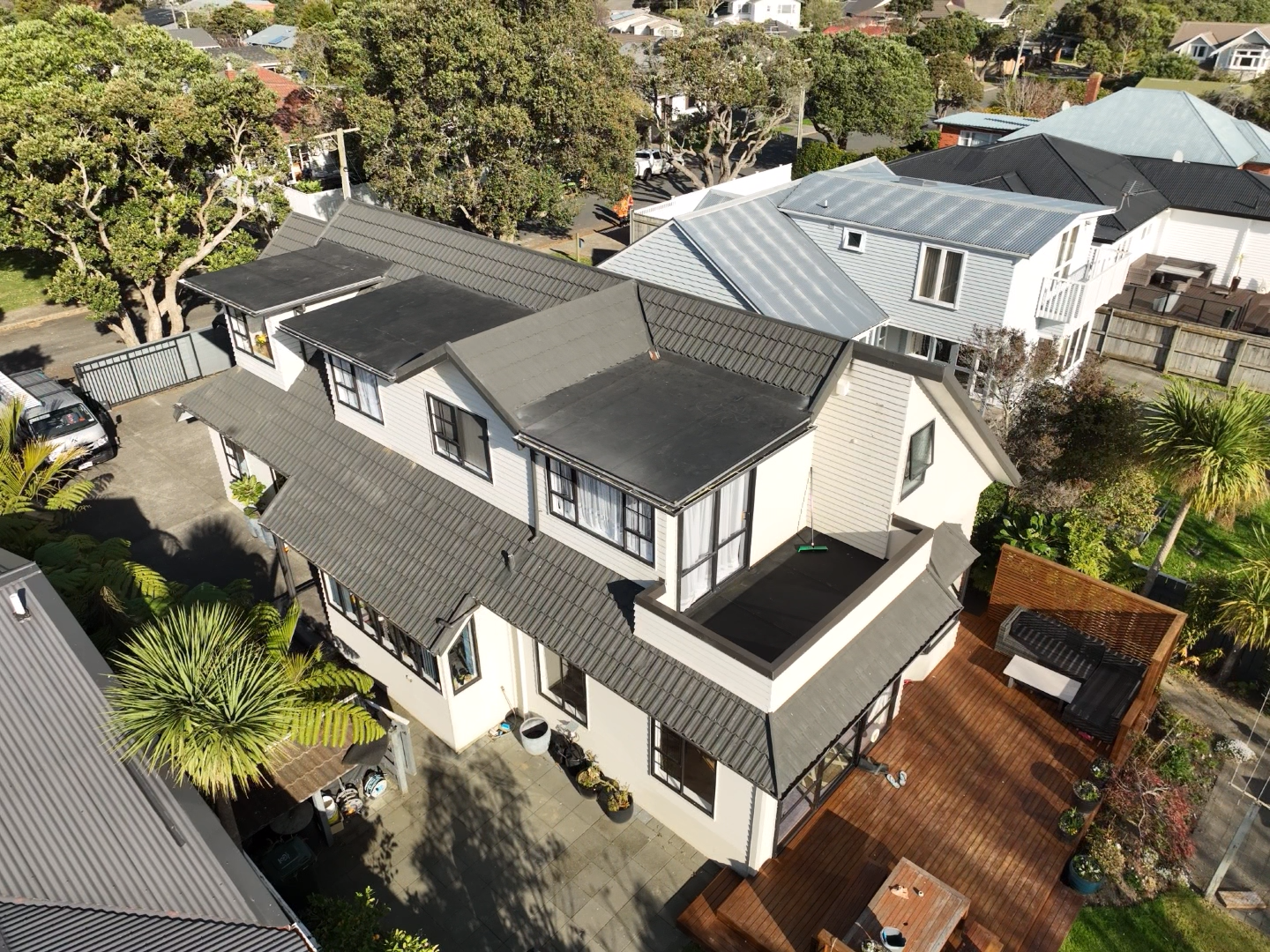 Lower Hutt Butynol Re-pitch + Replacement &amp; Decramastic Roof Restoration