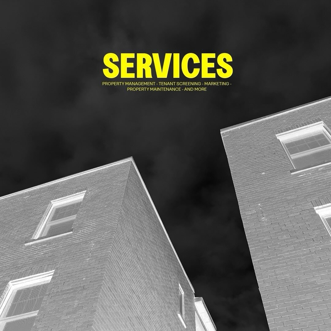 What services do we offer for your properties? Everything from financial management, maintenance, tenant screening, and more.