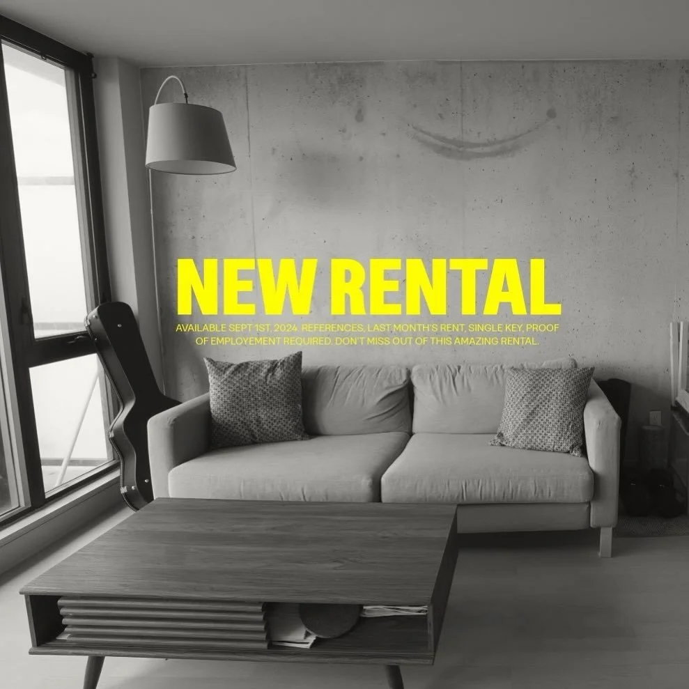 New rental available. More details at our website.