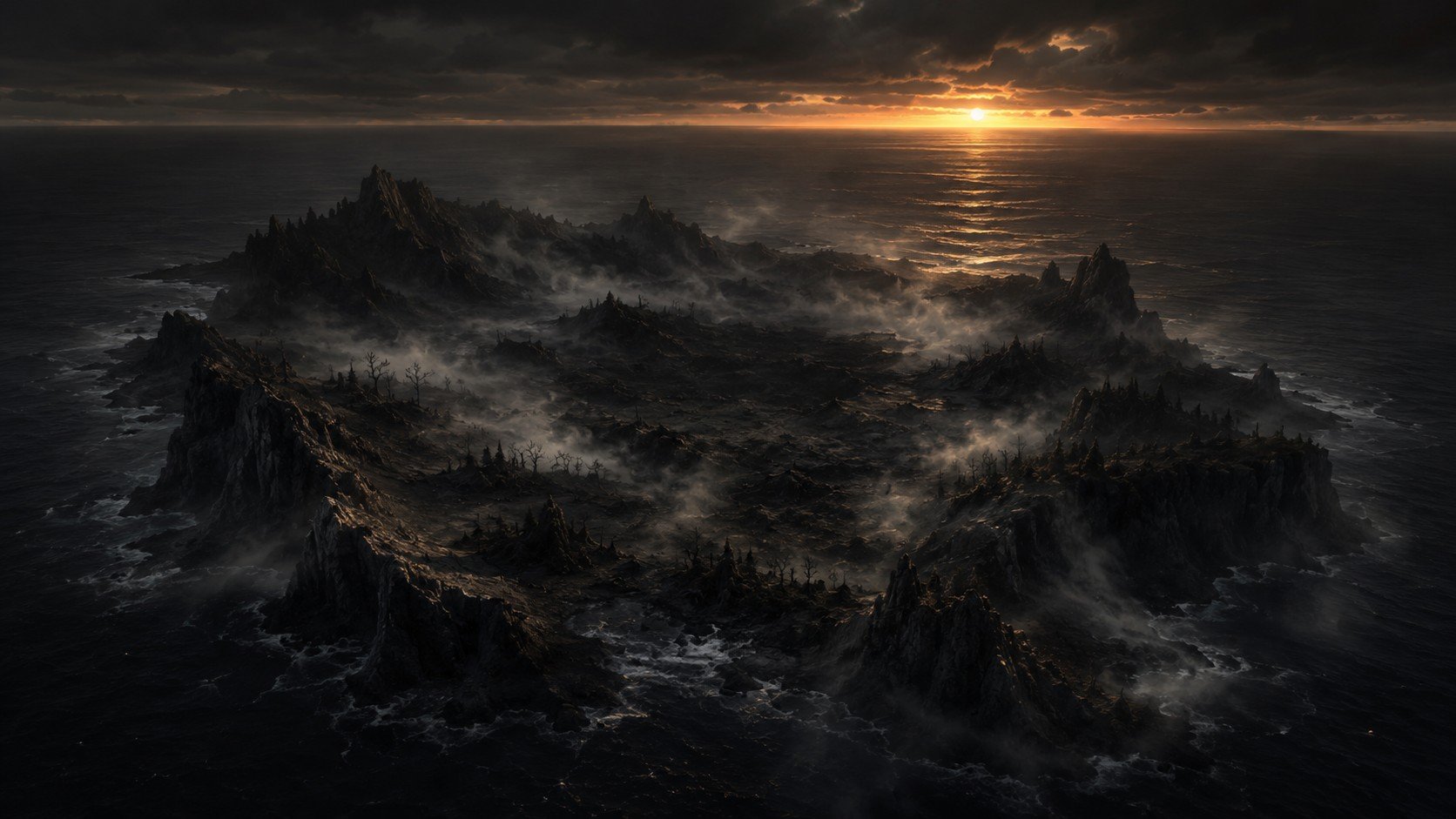 Soul Harvest: The Map of the Island of the Dead