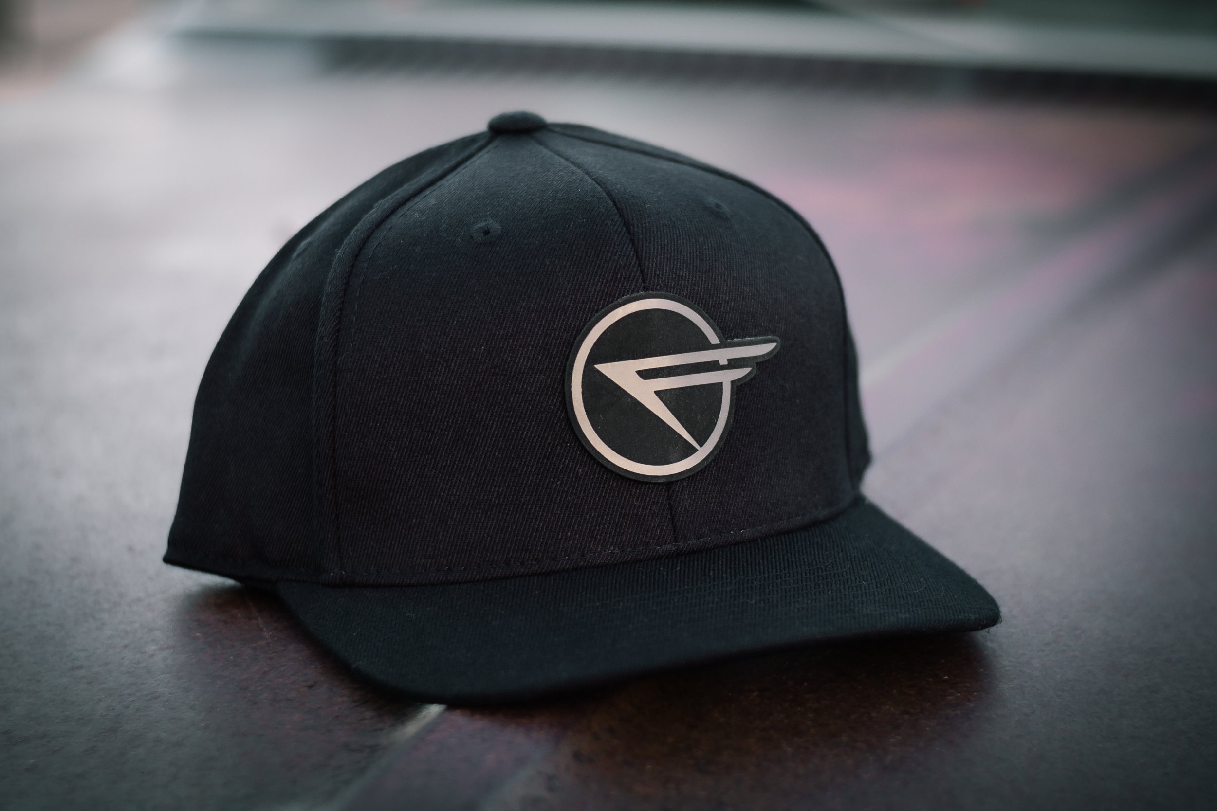 Logo Flat Brim Hat