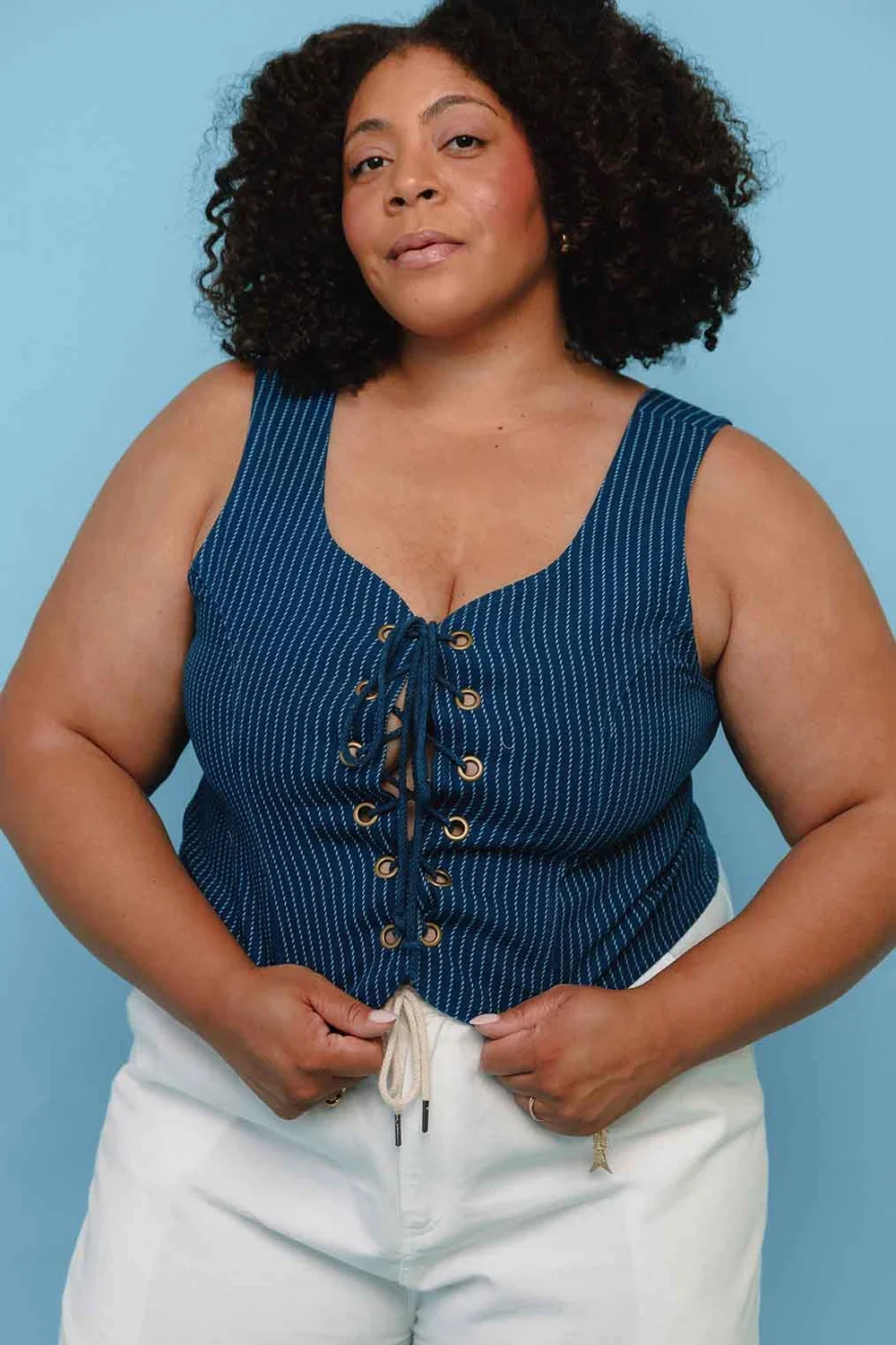 Noble Corset - Rope Stripe