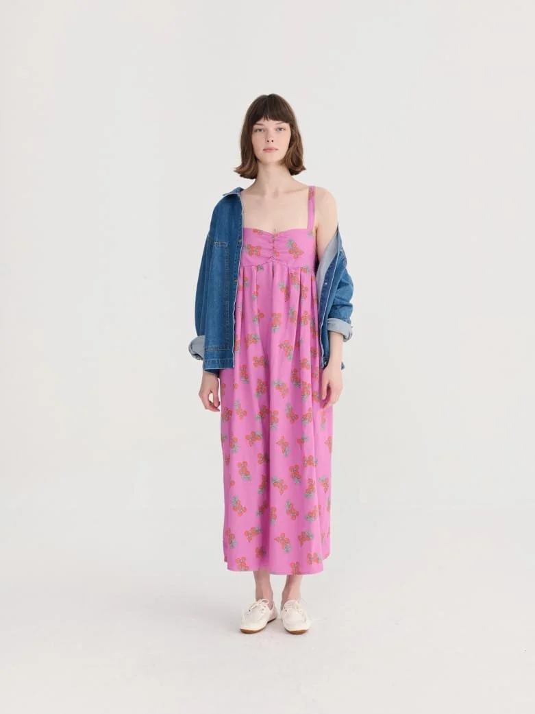 Bobo Choses Juicy Tomatoes Strap Dress