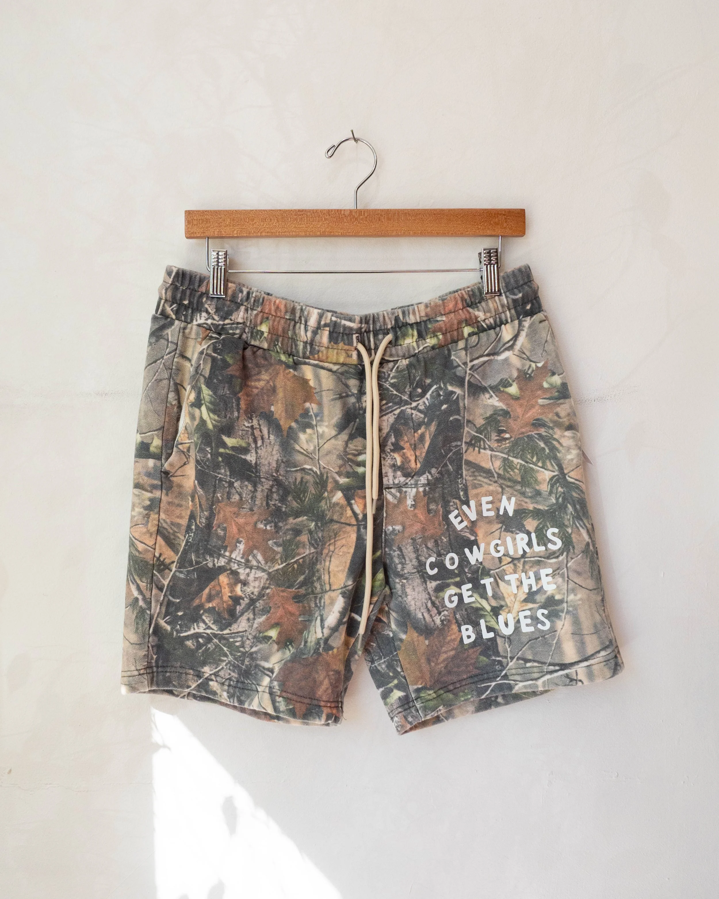 Even Cowgirls Get the Blues Camo Shorts