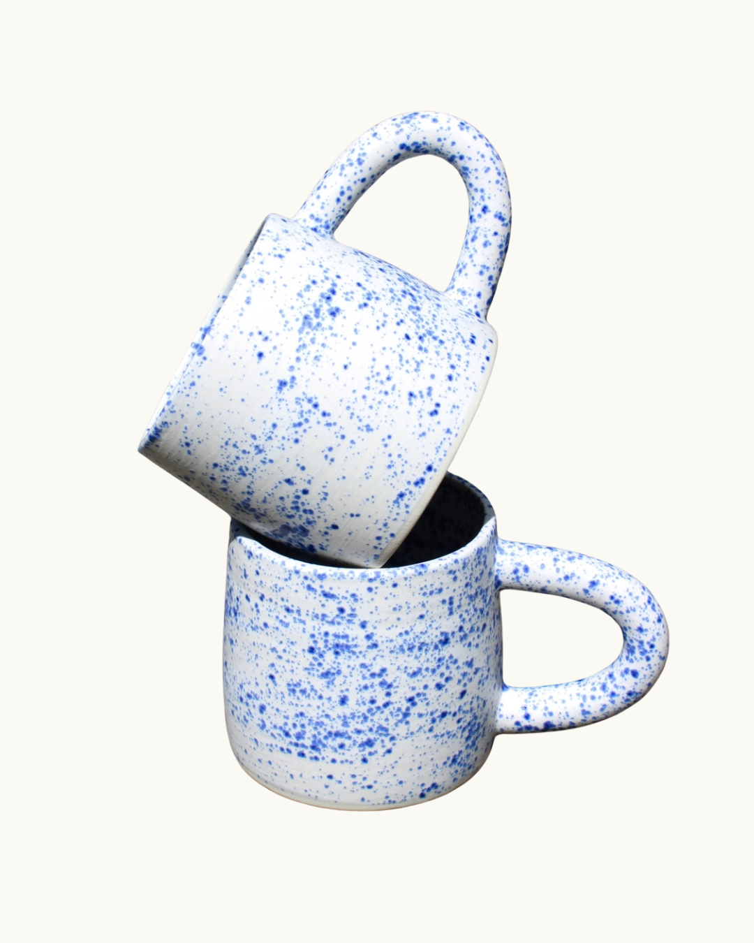 Natalya Jane Ceramic Mug - Blue Speckled