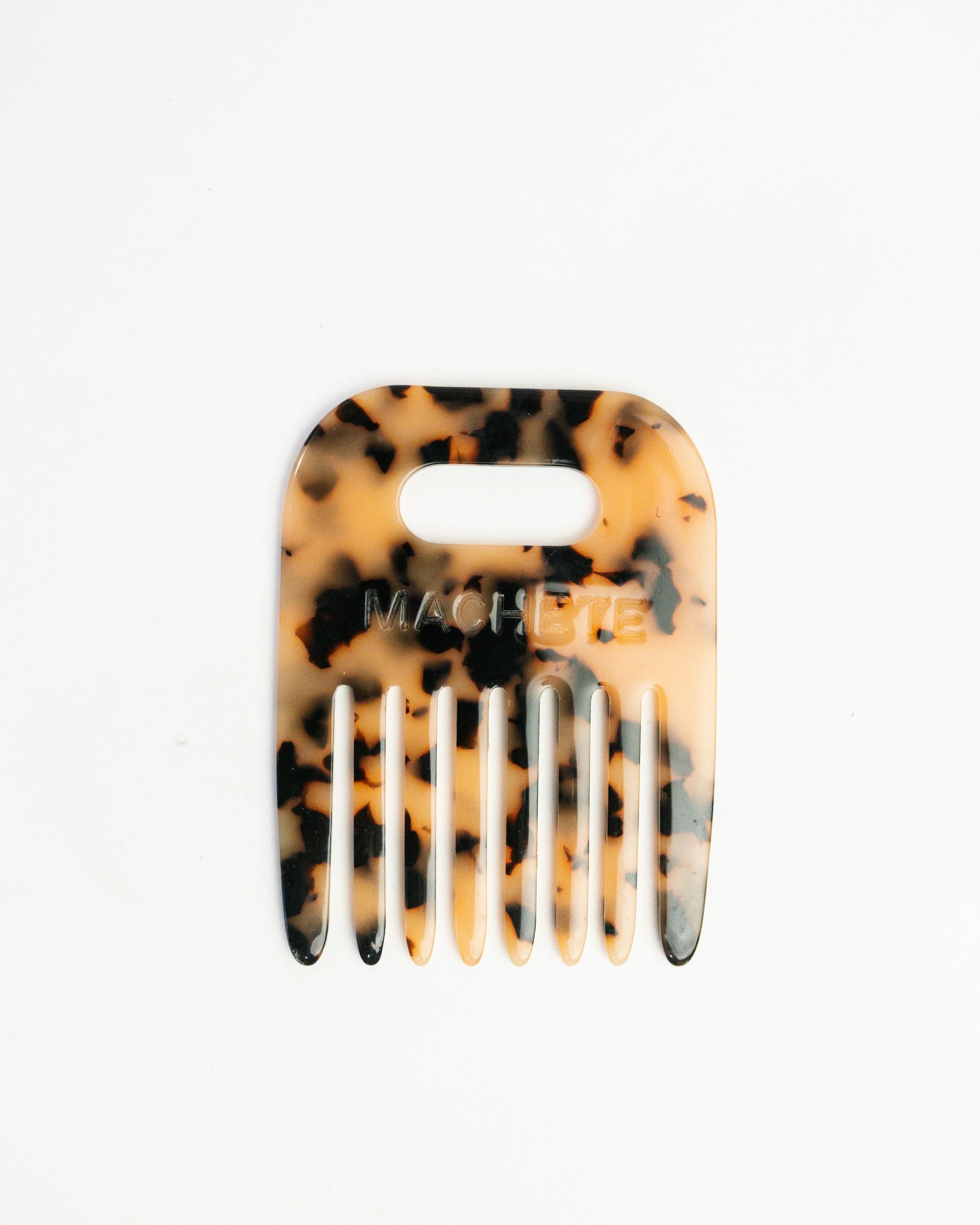 Machete No. 4 Comb in Blonde Tortoise