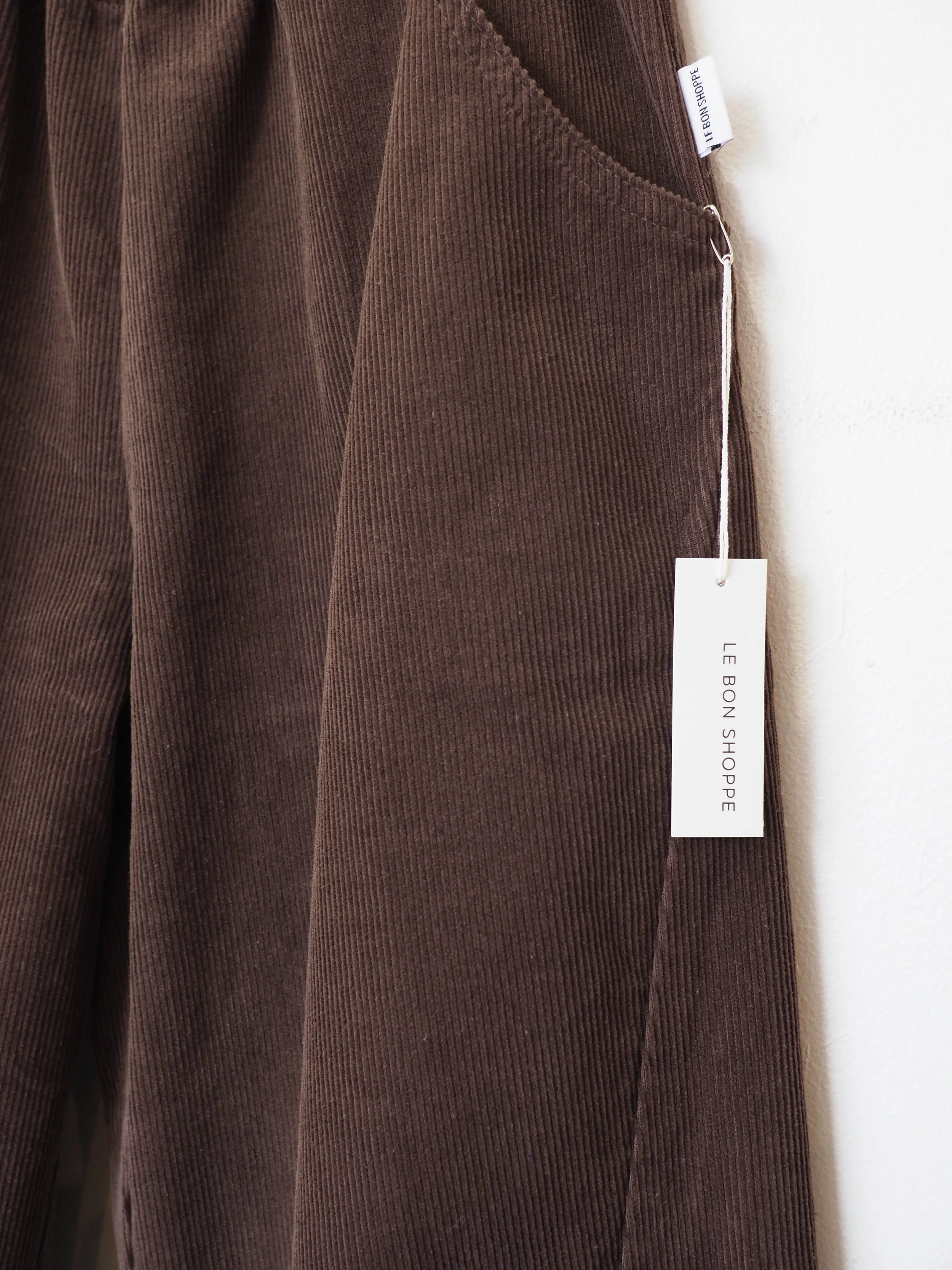 Le Bon Shoppe Arc Pants Brown Corduroy