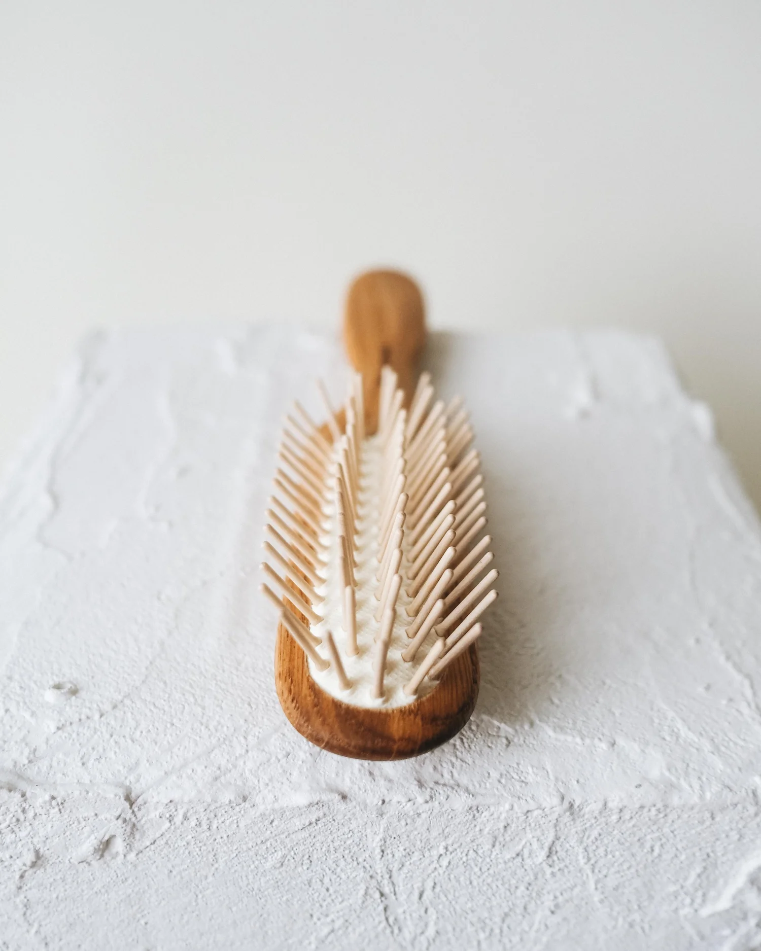 Iris Hantverk Wooden Hair Brush  Cactus Blossom Collective