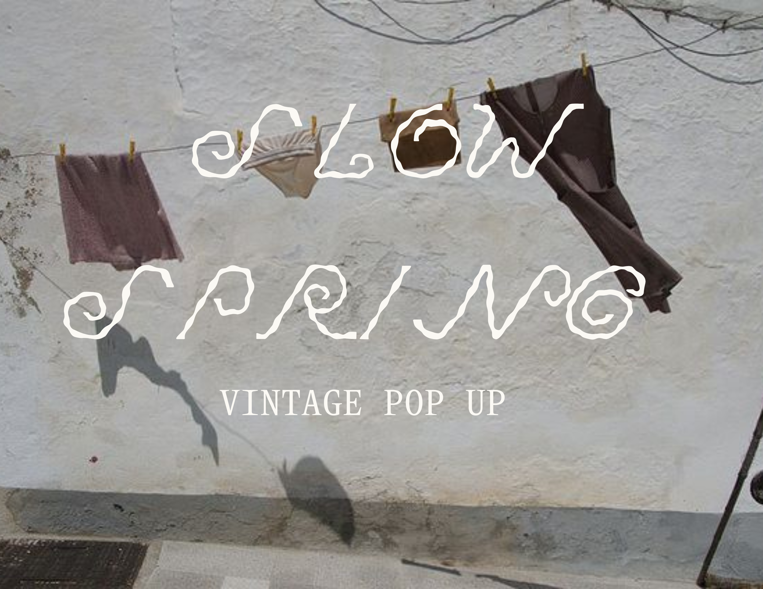 Slow Spring Vintage Pop Up