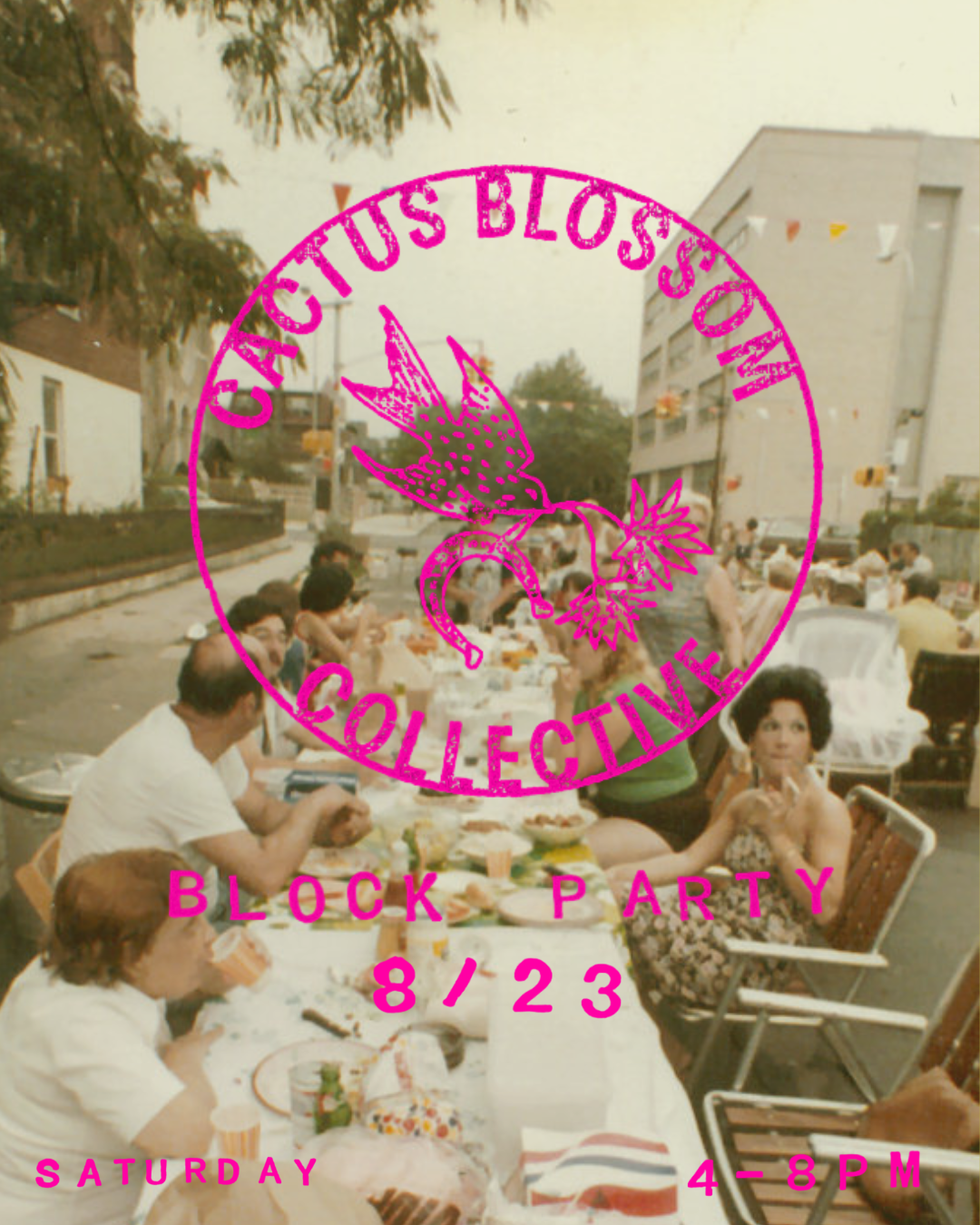 Cactus Blossom Birthday Block Party