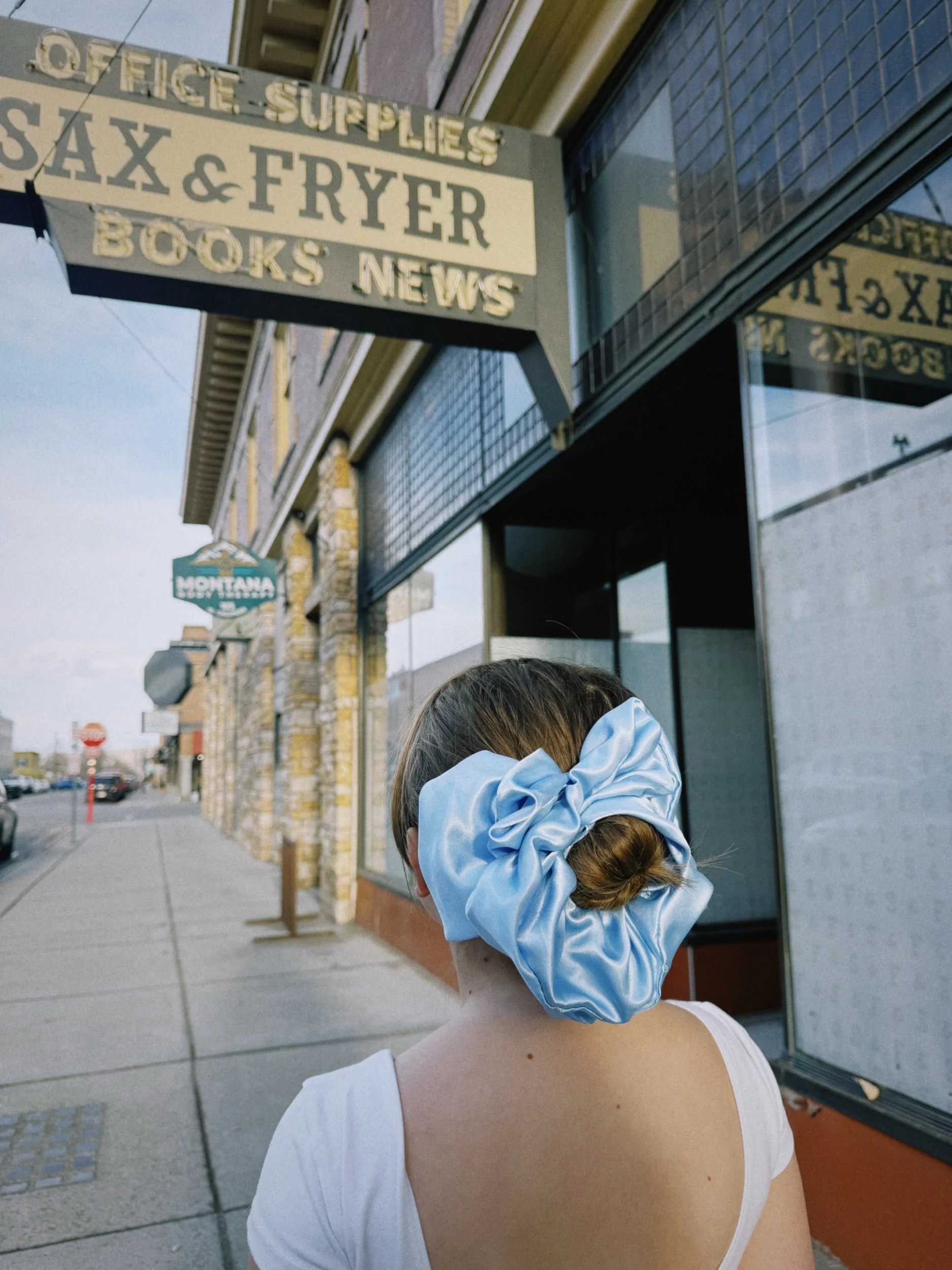 Room Shop Giant Satin Scrunchie