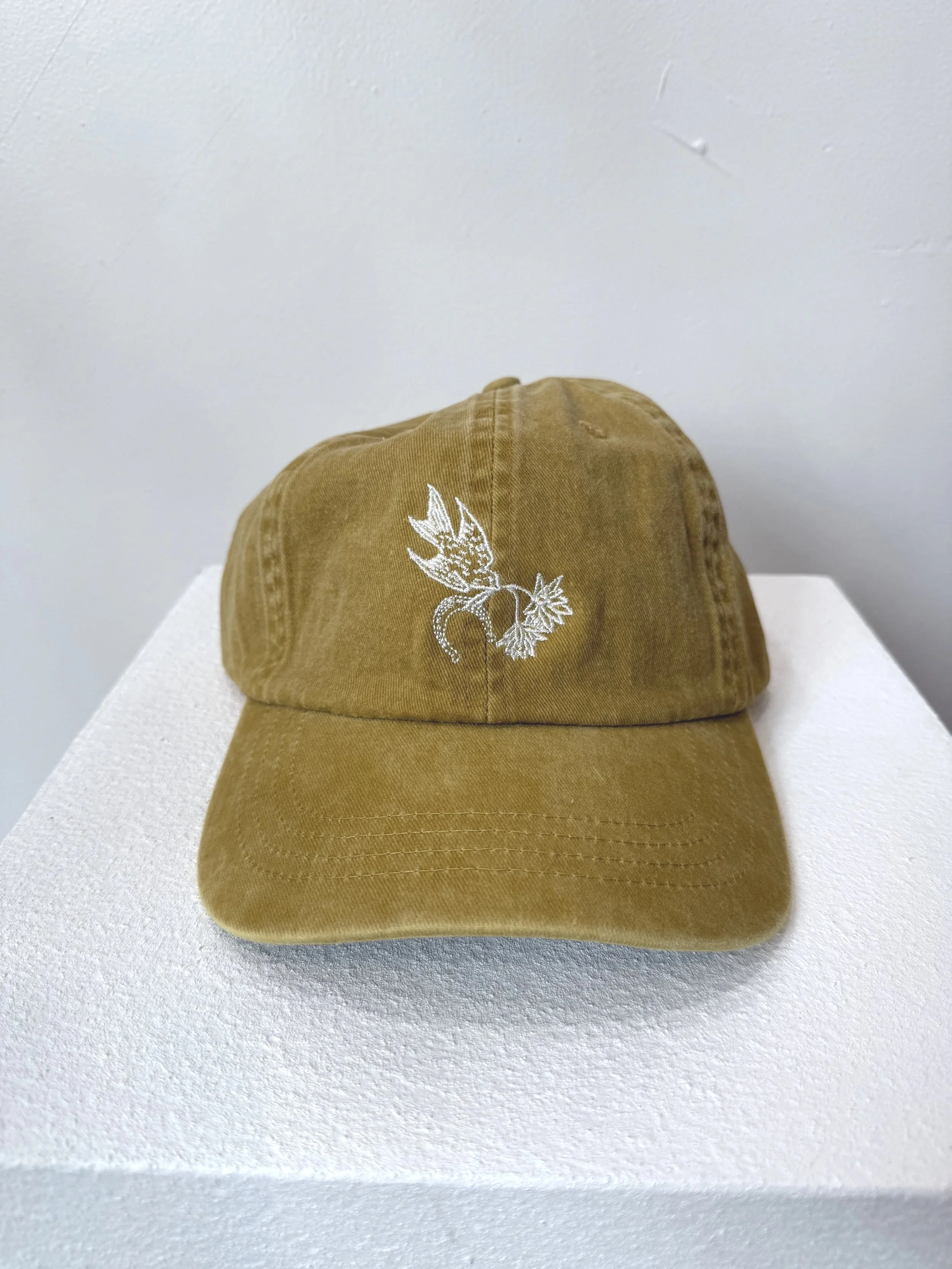 Cactus Blossom Embroidered Ball Cap
