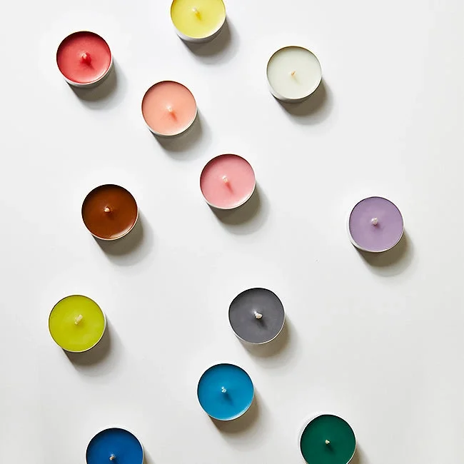 Le Feu De L'Eau Tea Lights - Rainbow 2.webp