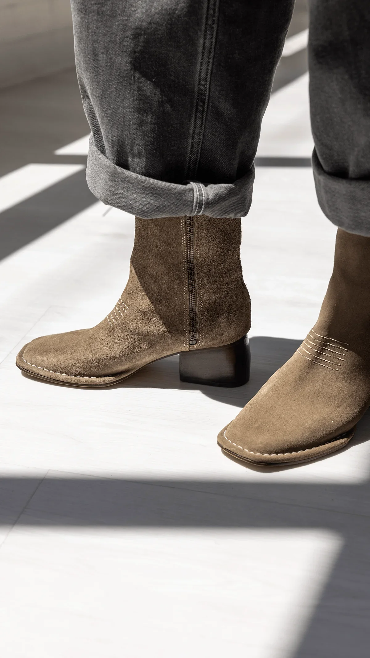 Either/Or West Boot Moss