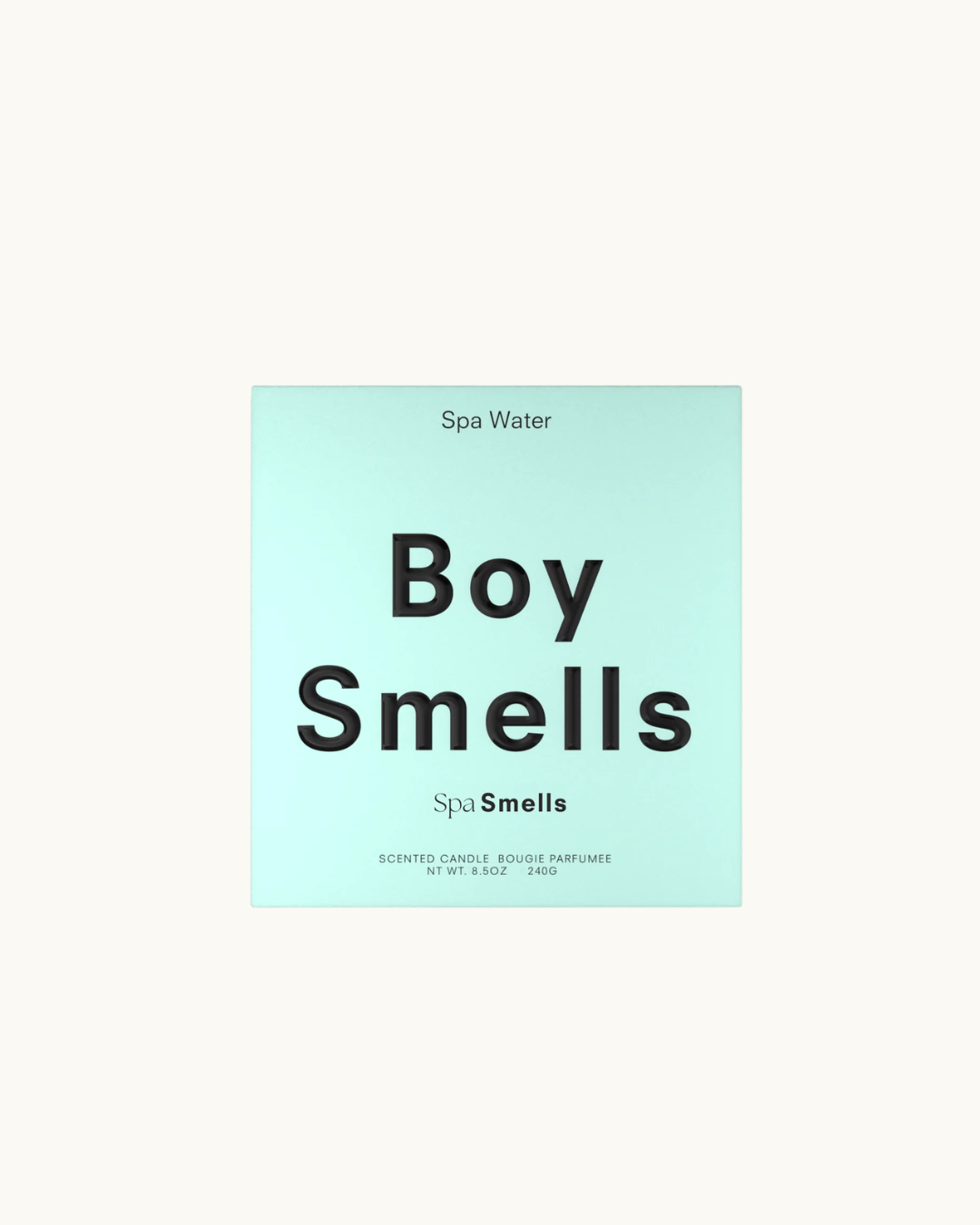 Boy Smells Spa Water Candle