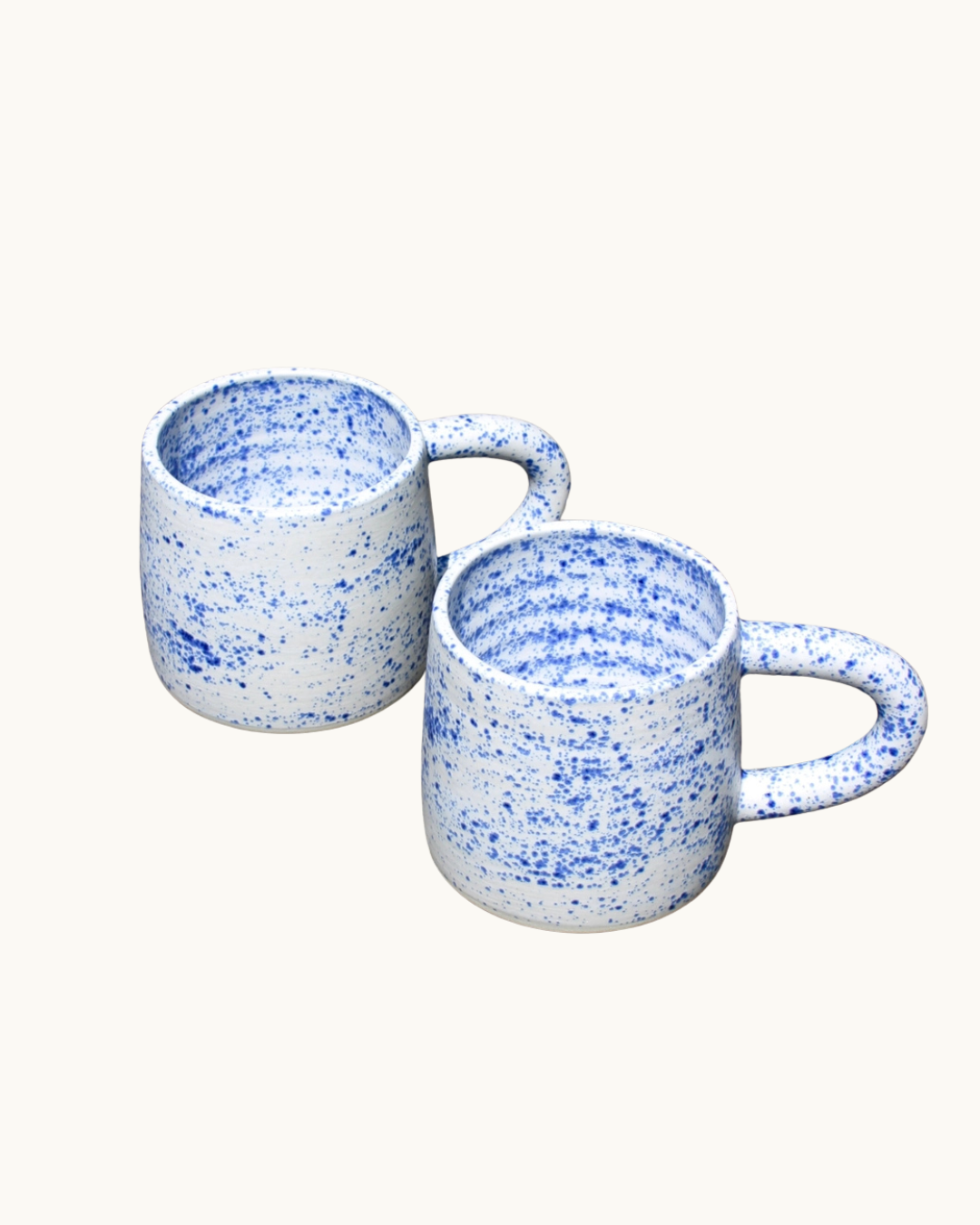 Natalya Jane Ceramic Mug - Blue Speckled