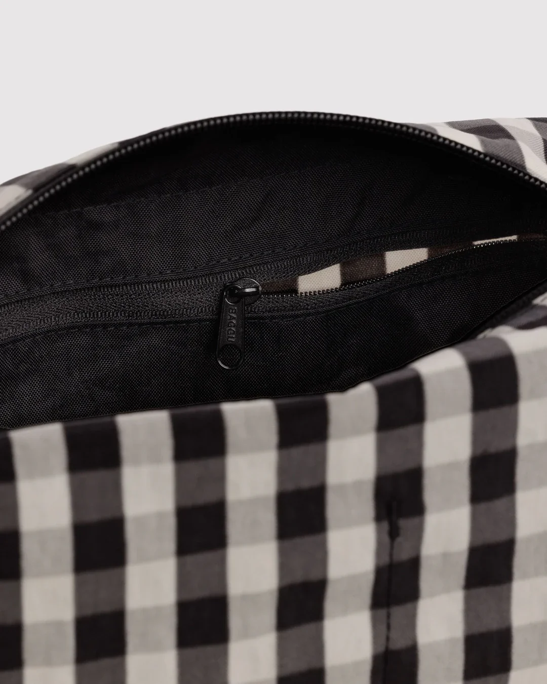 Baggu Dopp Kit - Black & Cream Gingham