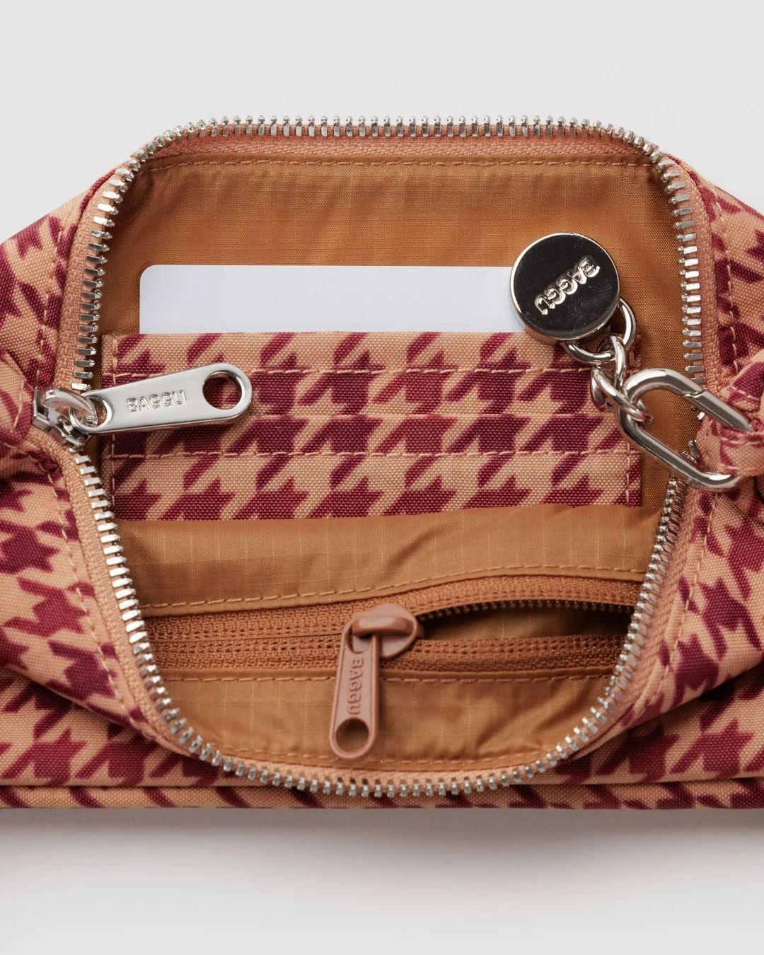 Baggu Nylon Pochette - Houndstooth