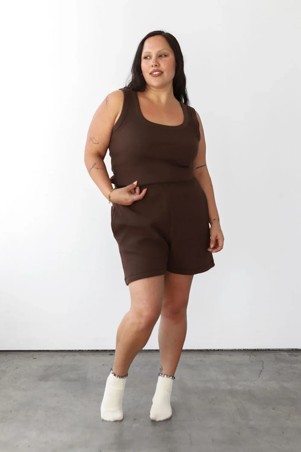 Noble Waffle Shorts - Chocolate