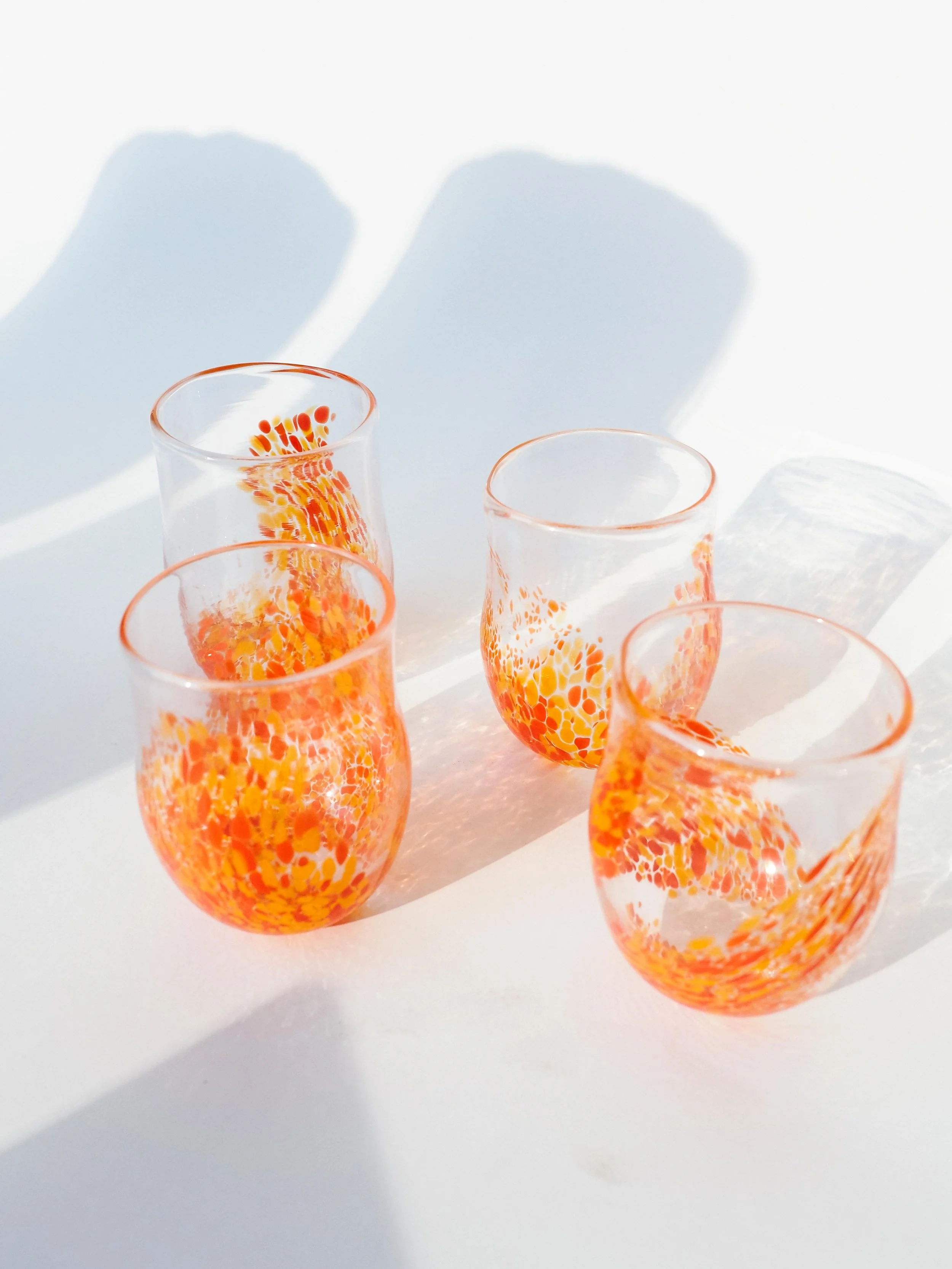 Glassisum Designs Hand-blown Glasses - Neon