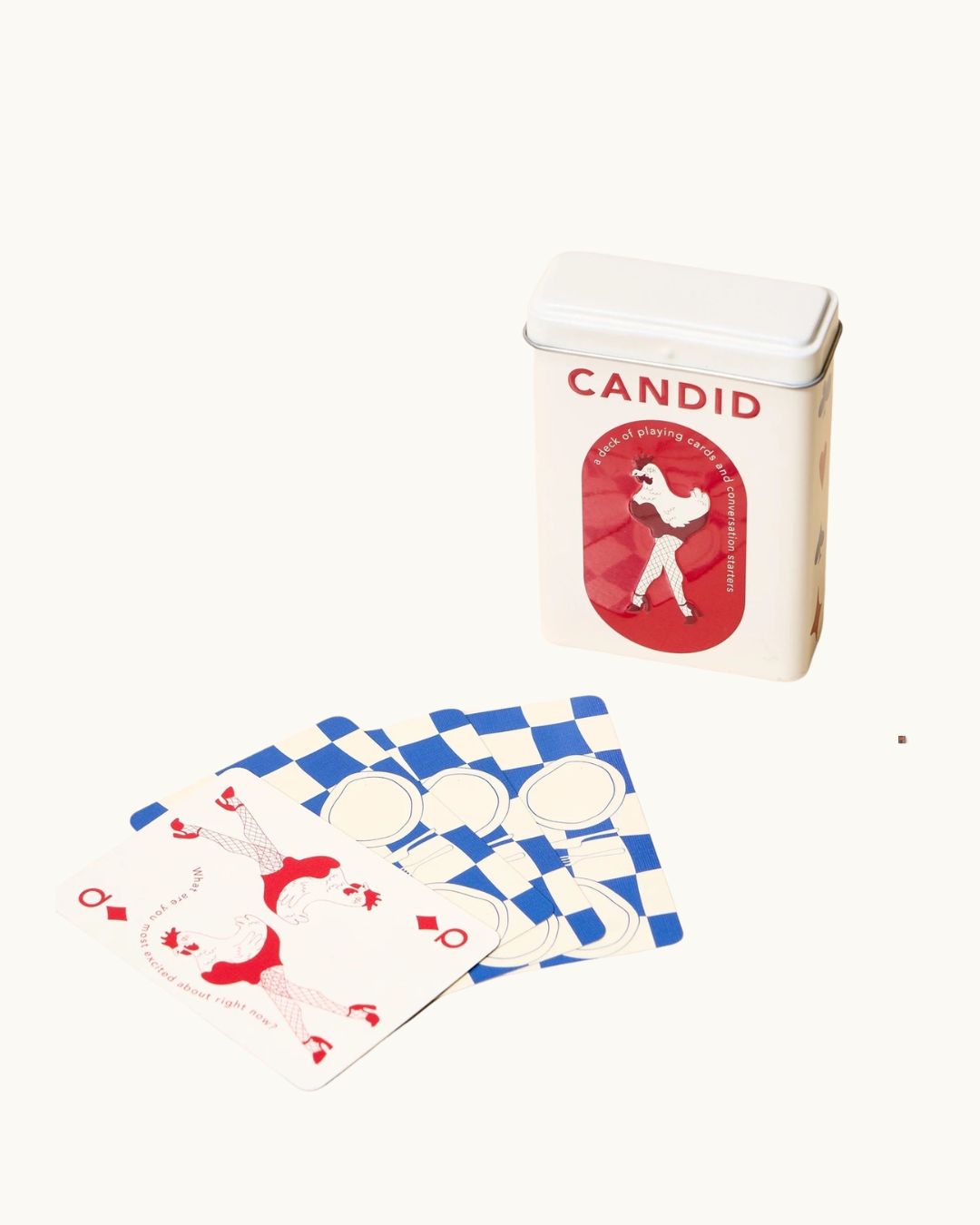 CANDID - A Deck of Playing Cards & Conversation Starters
