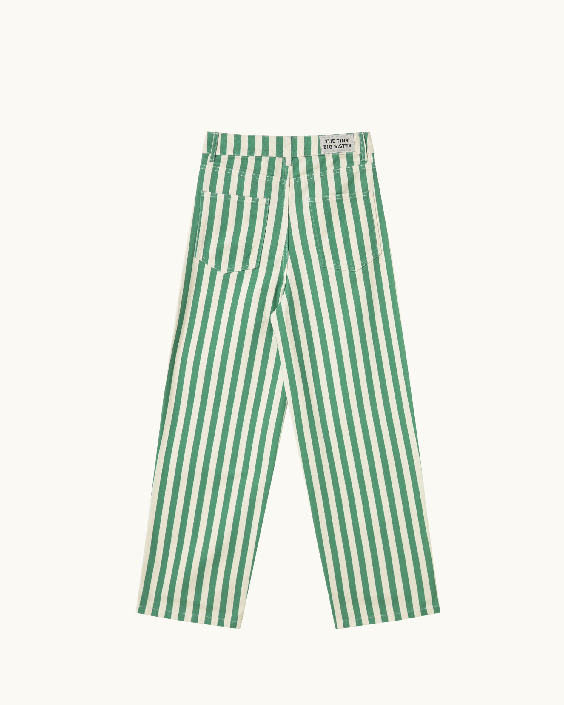 Tiny Big Sister Striped Berta Long Denim Pants