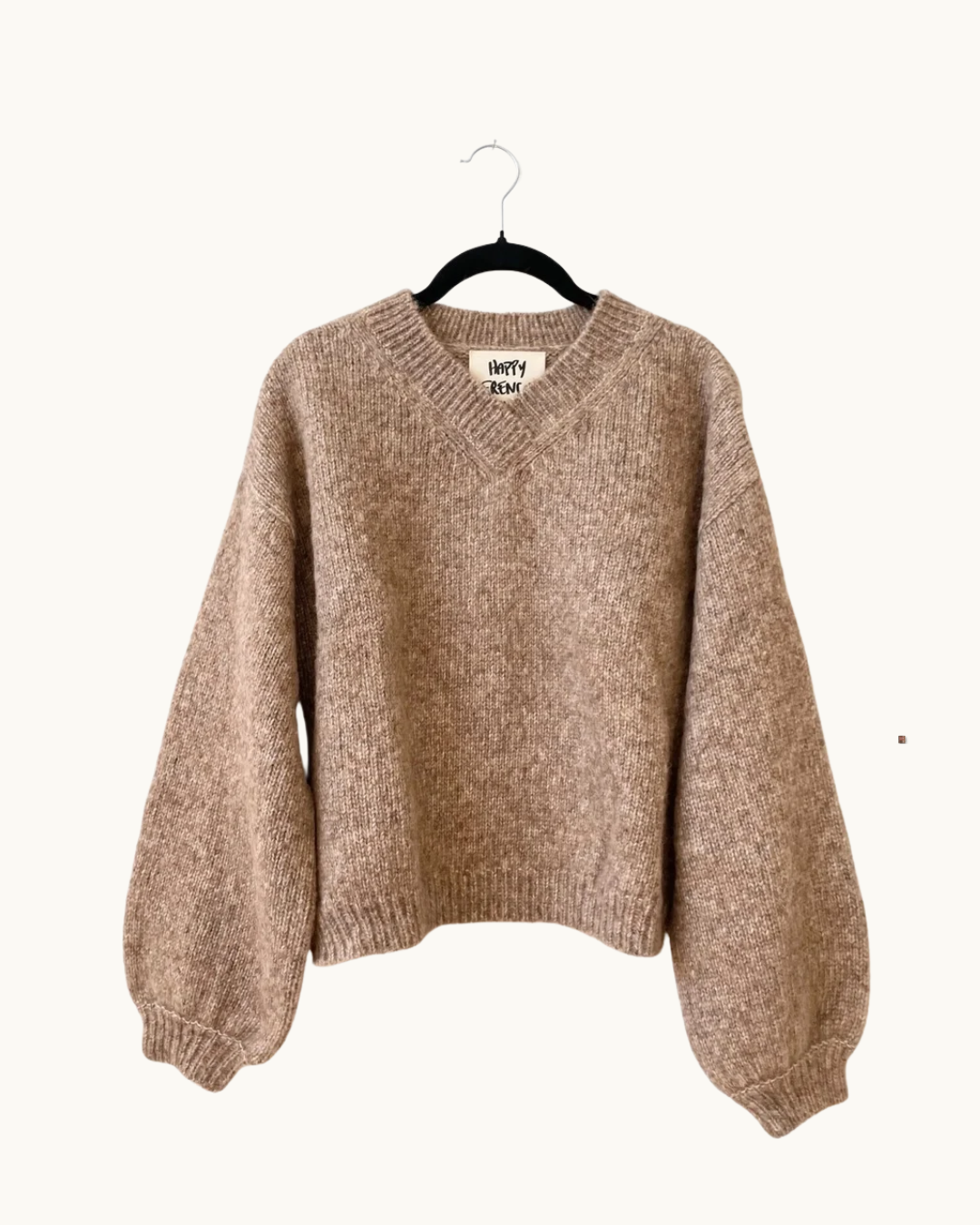 Happy French Gang Félix Sweater, Camel
