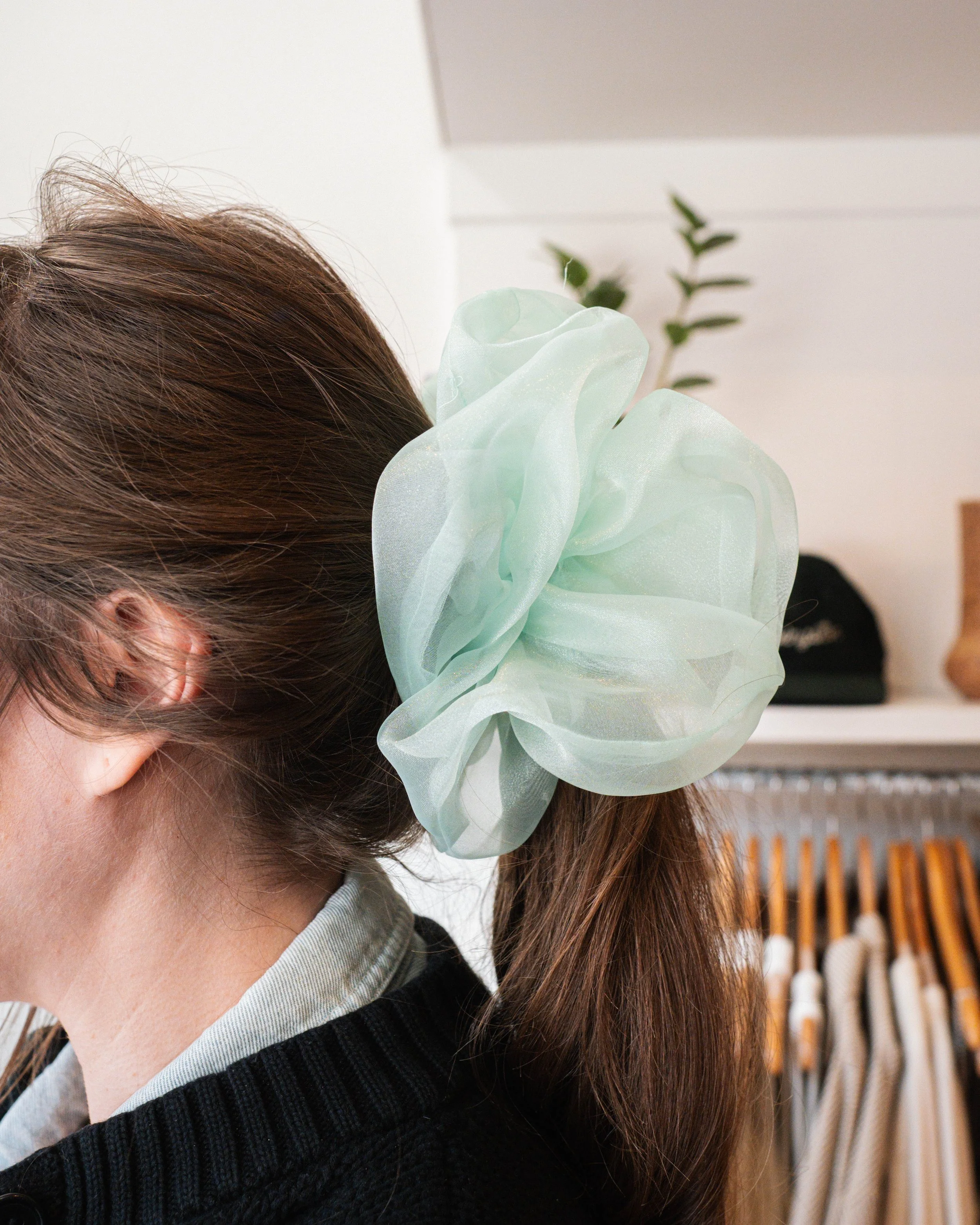 Room Shop Giant Cloud Ruffle Scrunchie