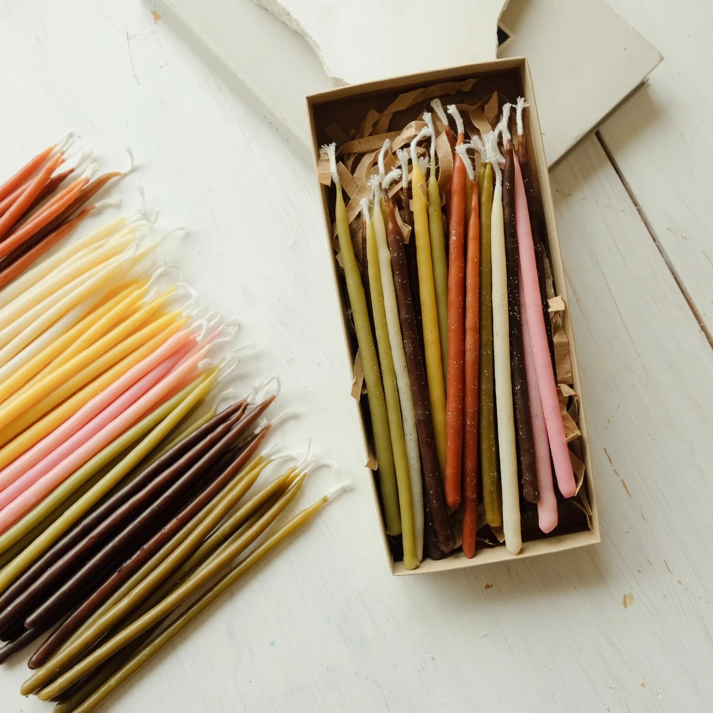 Hormscent Beeswax Birthday Candles - Set of 15