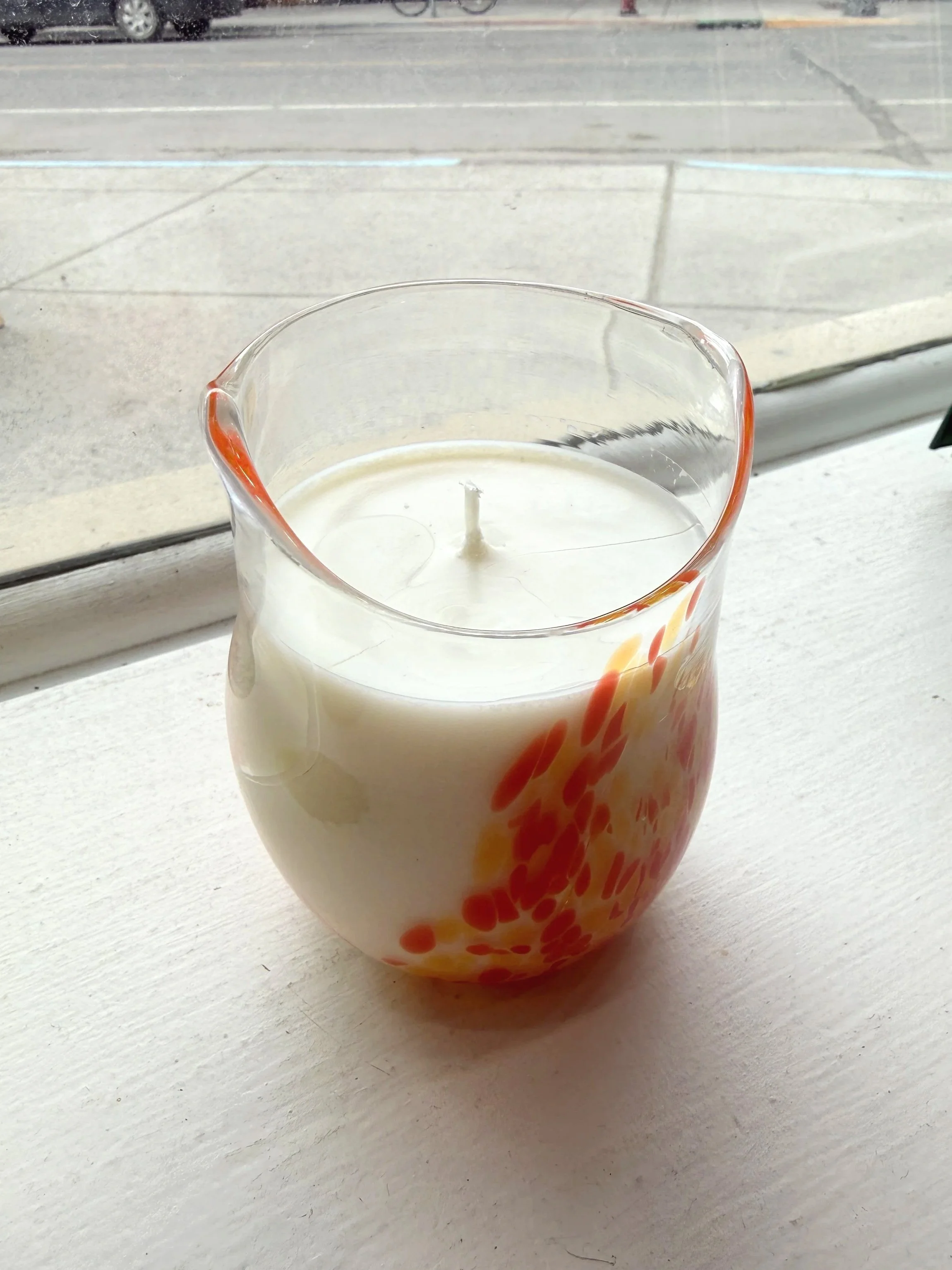 Glassisum Designs Candles in Hand-blown Glasses