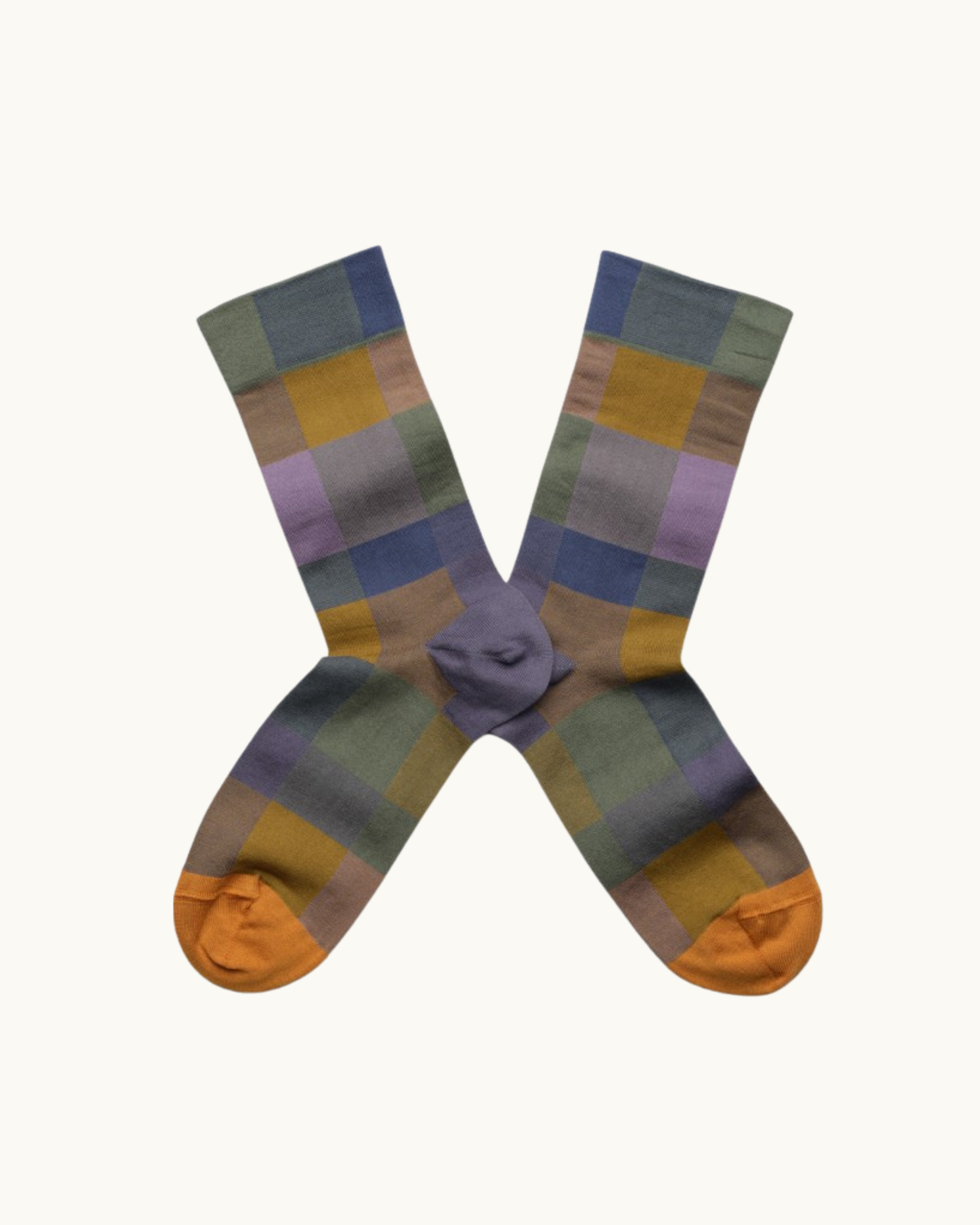 Bonne Maison Nocturne Plaid Sock