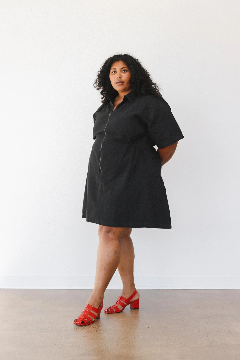 Noble Utility Dress -Black — Cactus Blossom Collective