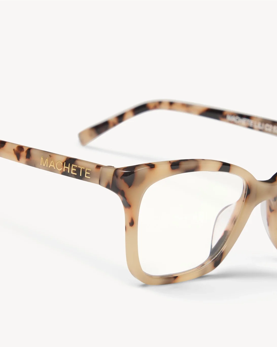 Machete Lili Glasses in Blonde Tortoise.