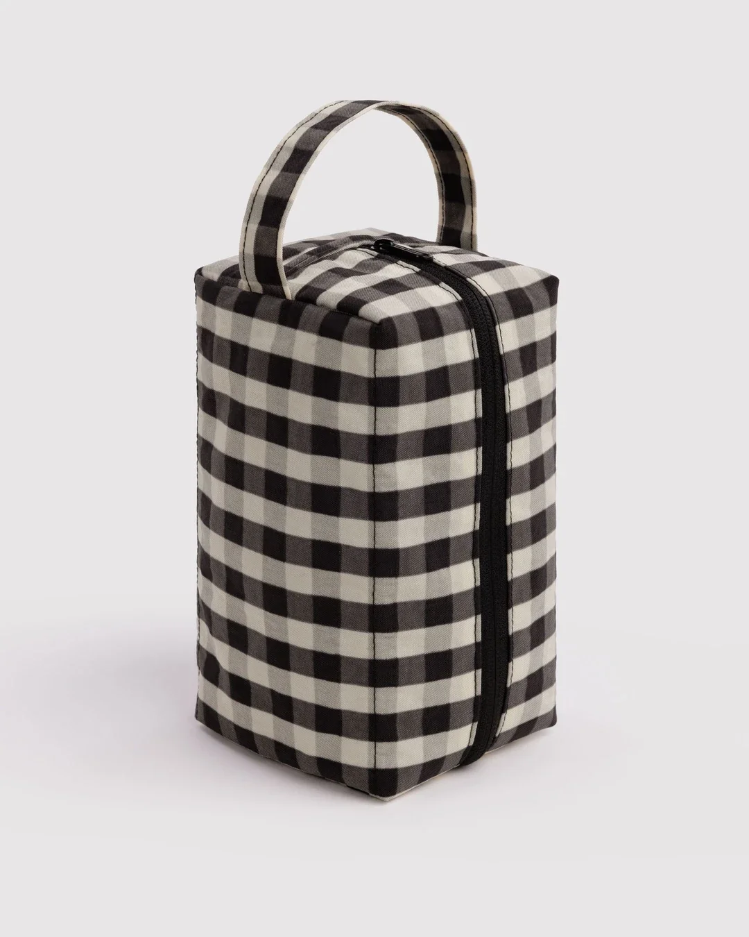 Baggu Dopp Kit - Black & Cream Gingham