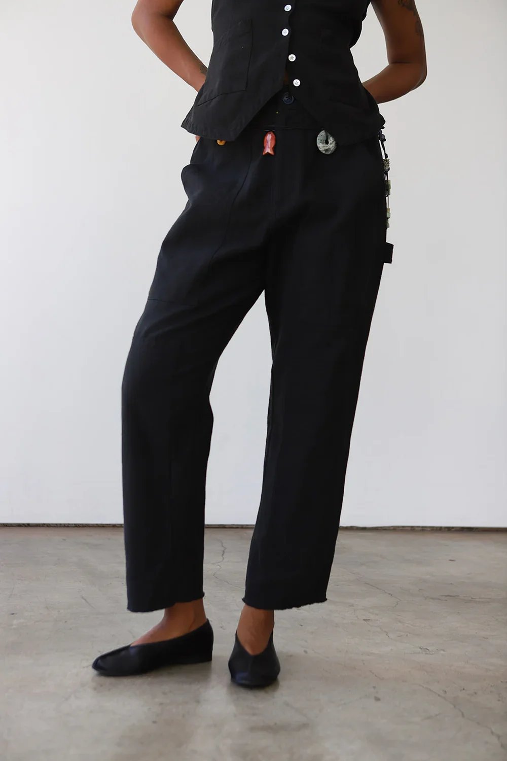 Noble Chore Pant - Black