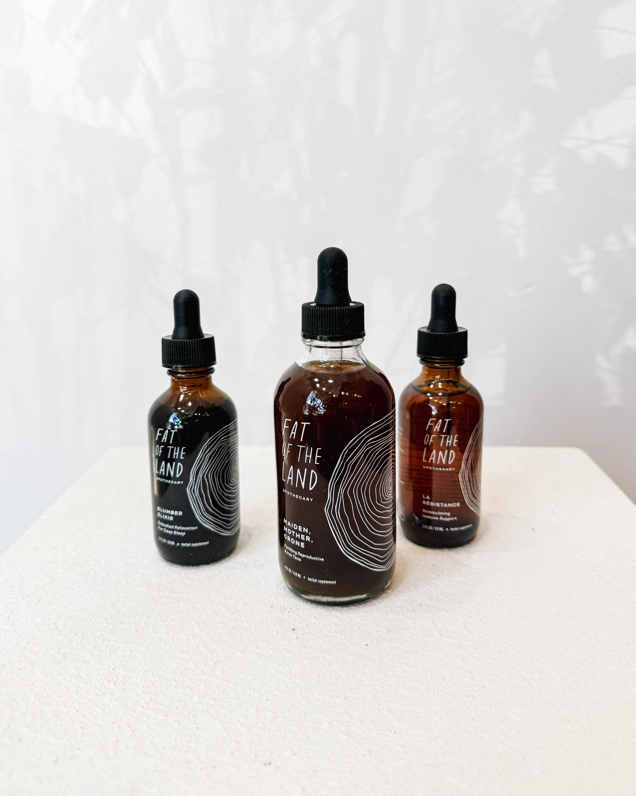 Fat of the Land Maiden, Mother, Crone Tonic