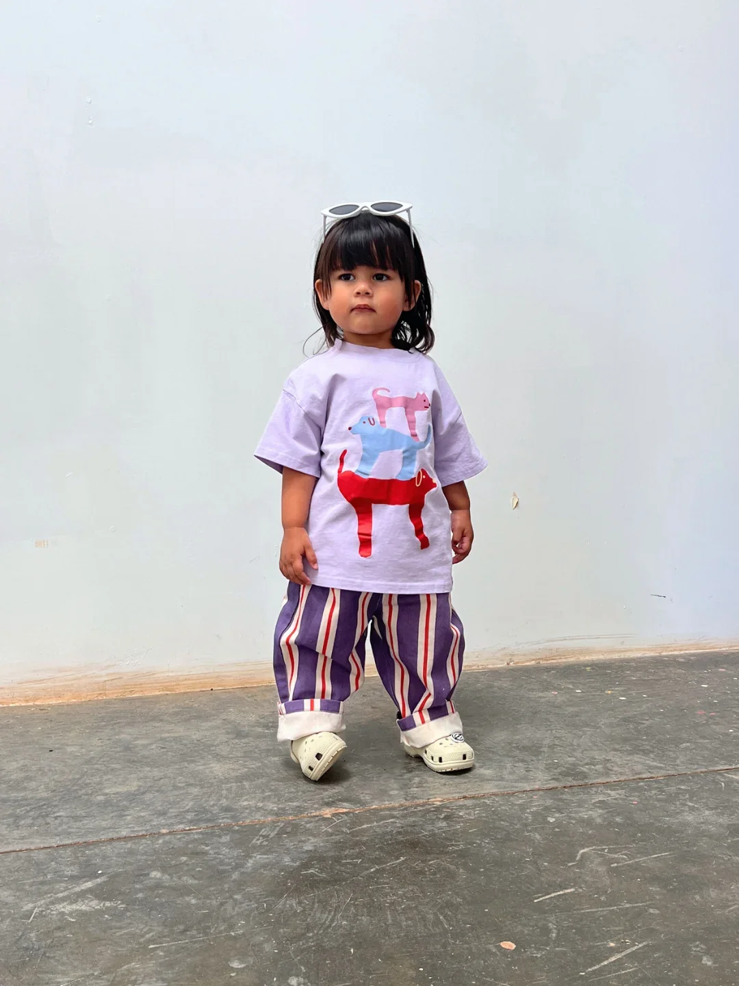 Milk Teeth Stripe Twill Pants