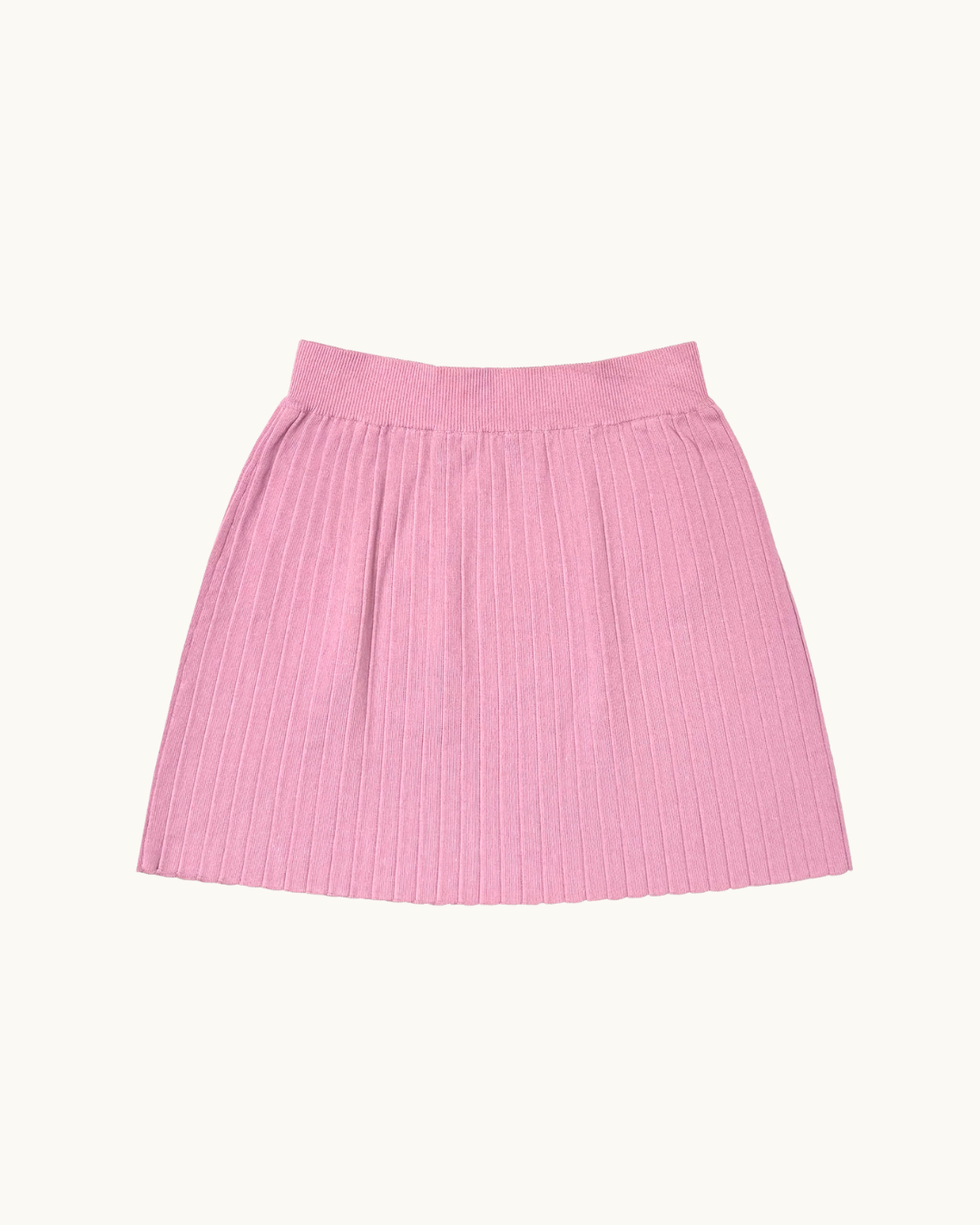 Ali Golden Pleated Mini Skirt - Tulip