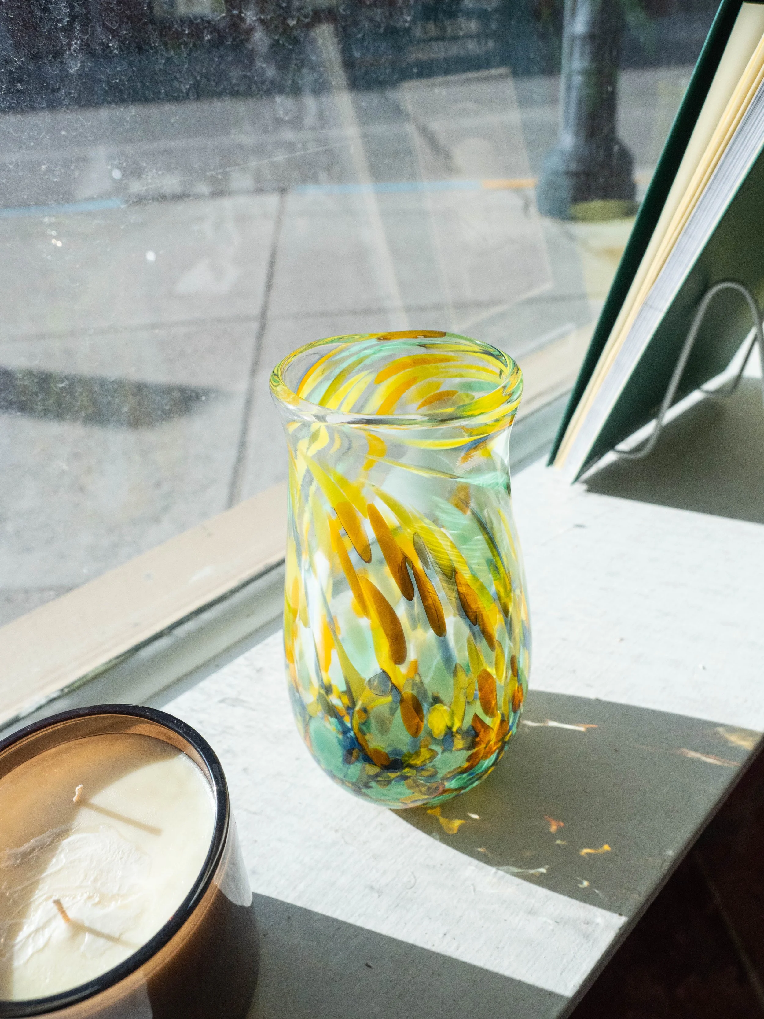 Glassisum Designs Hand-blown Vase