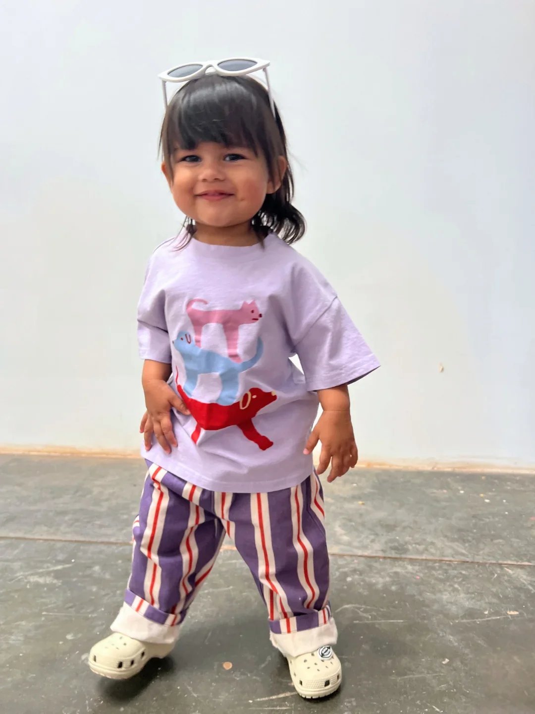 Milk Teeth Stripe Twill Pants