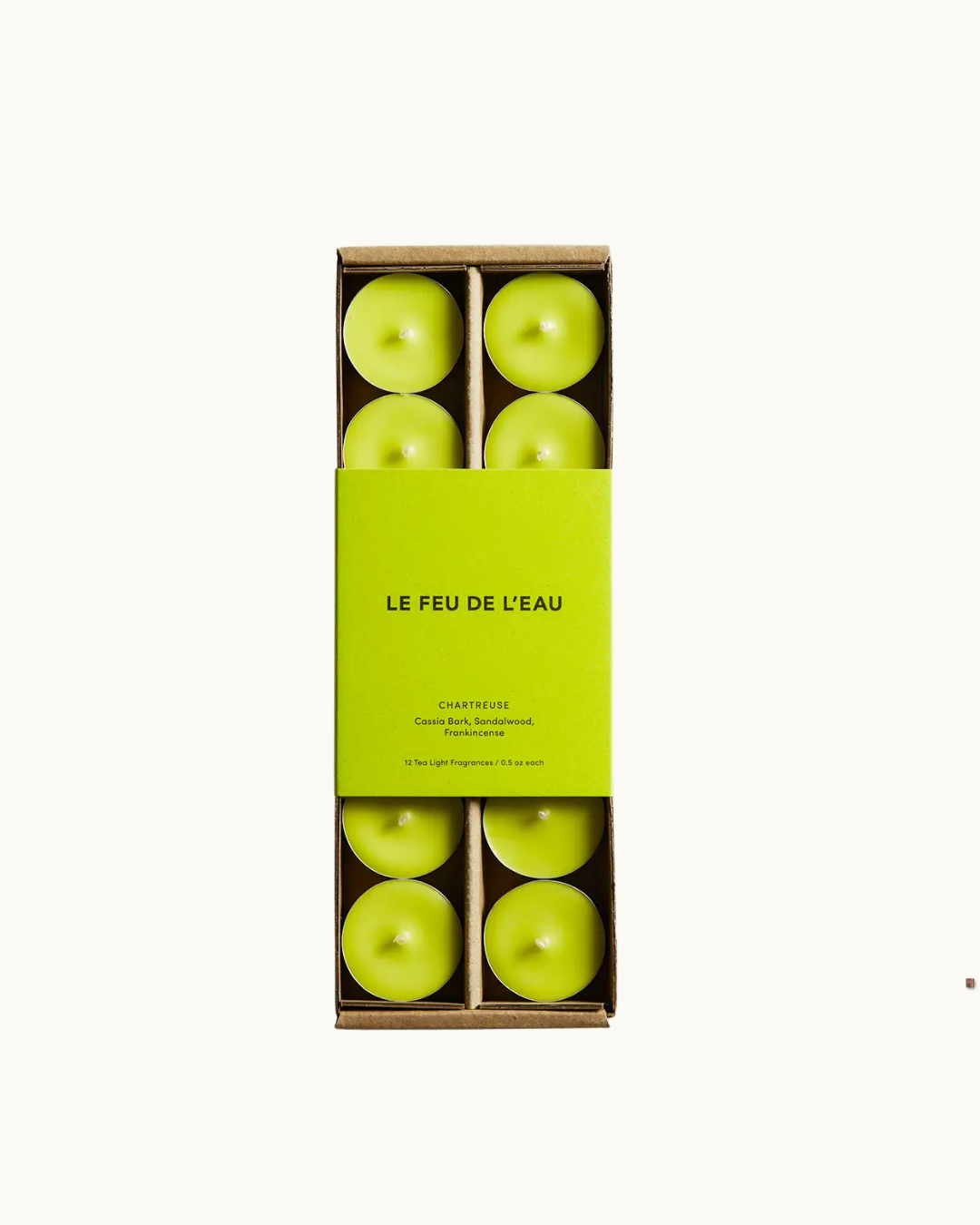 Le Feu De L'eau Tea Light Candles