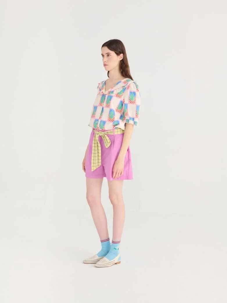 Bobo Choses Braided Leather Slingback Flat Shoes 7.jpeg