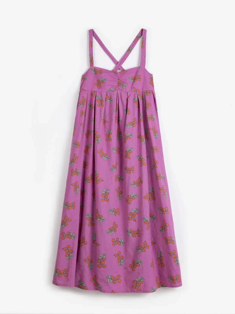 Bobo Choses Juicy Tomatoes Pattern Strap Dress .jpeg