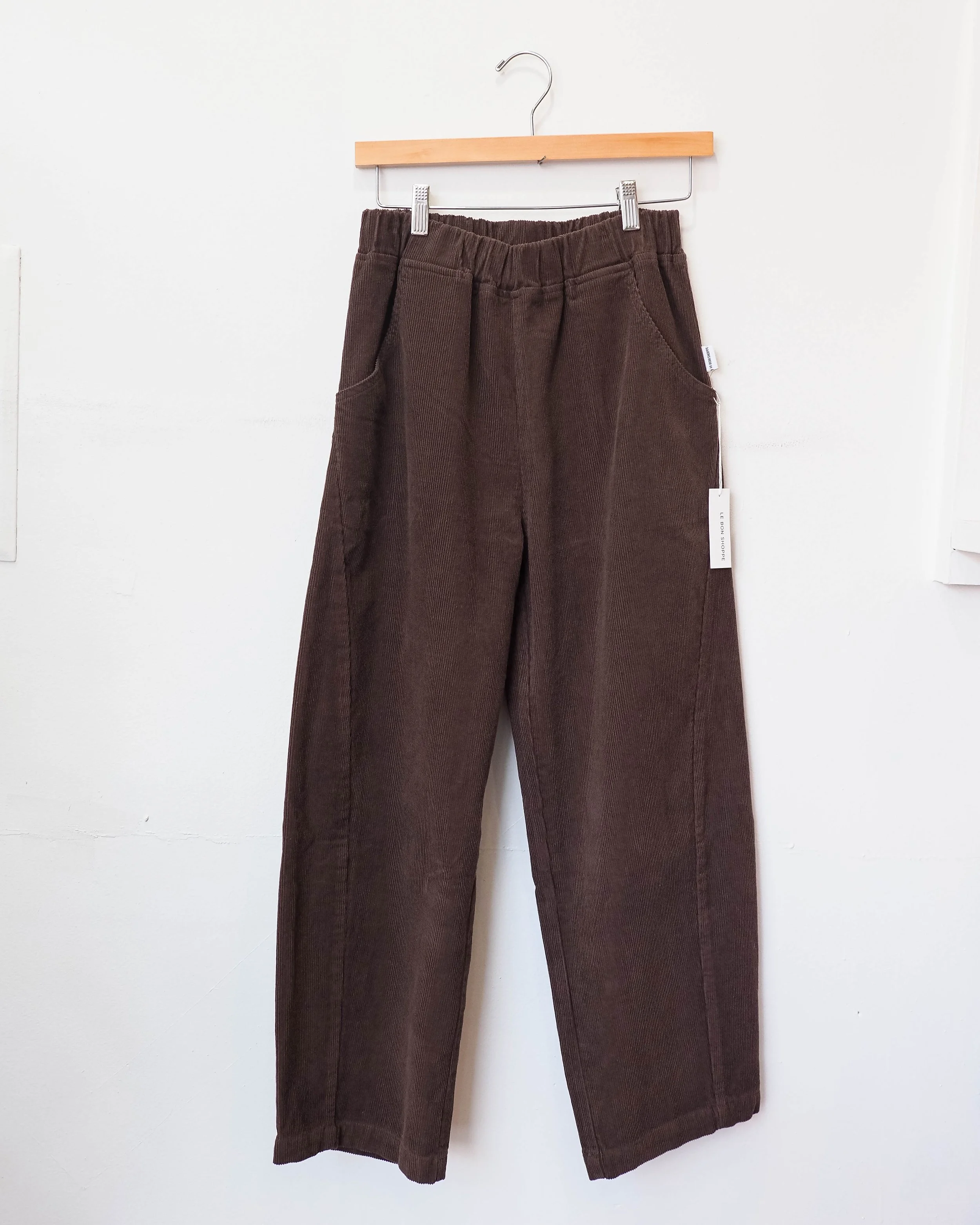 Le Bon Shoppe Arc Pants Brown Corduroy