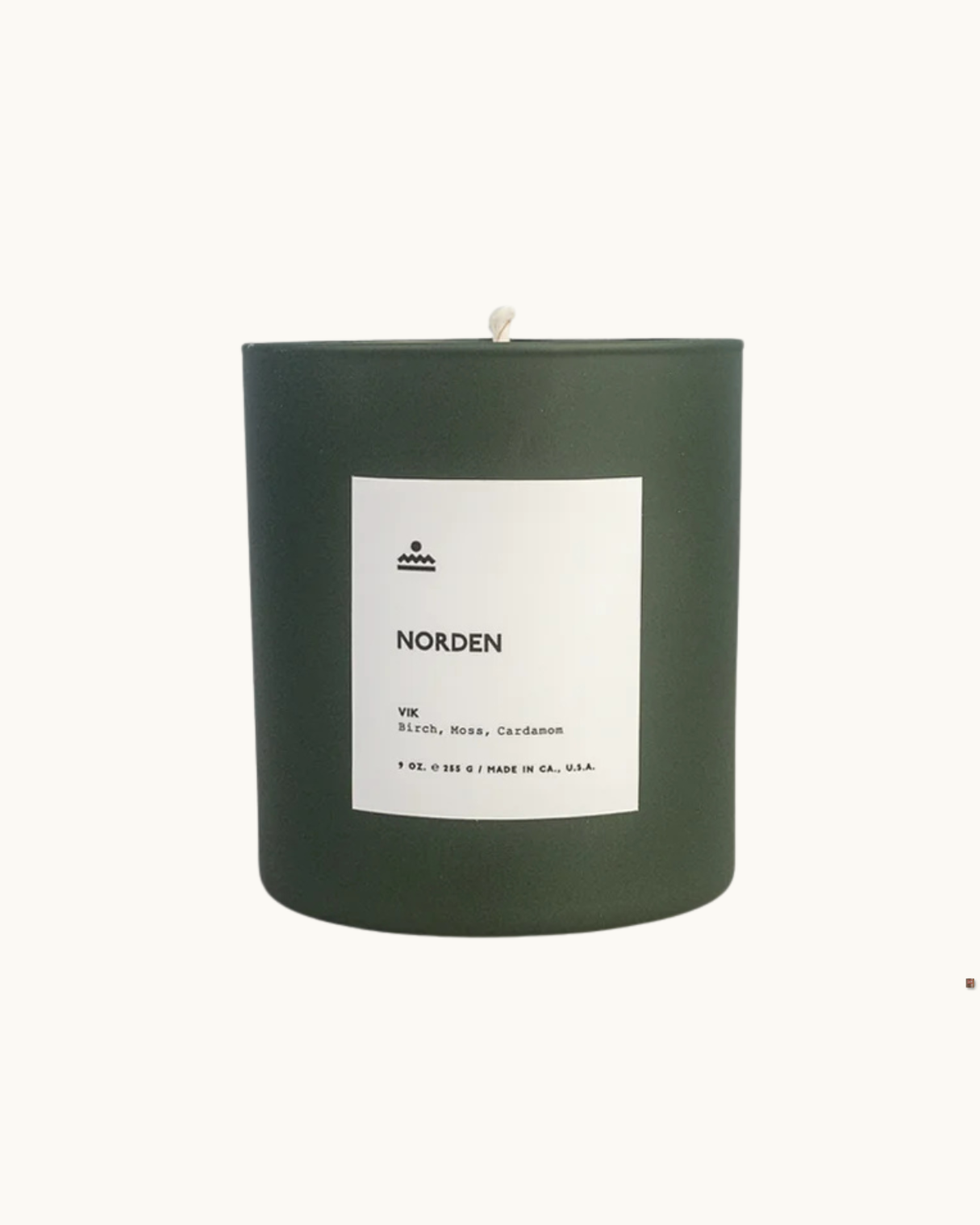 Norden Vik Glass Candle