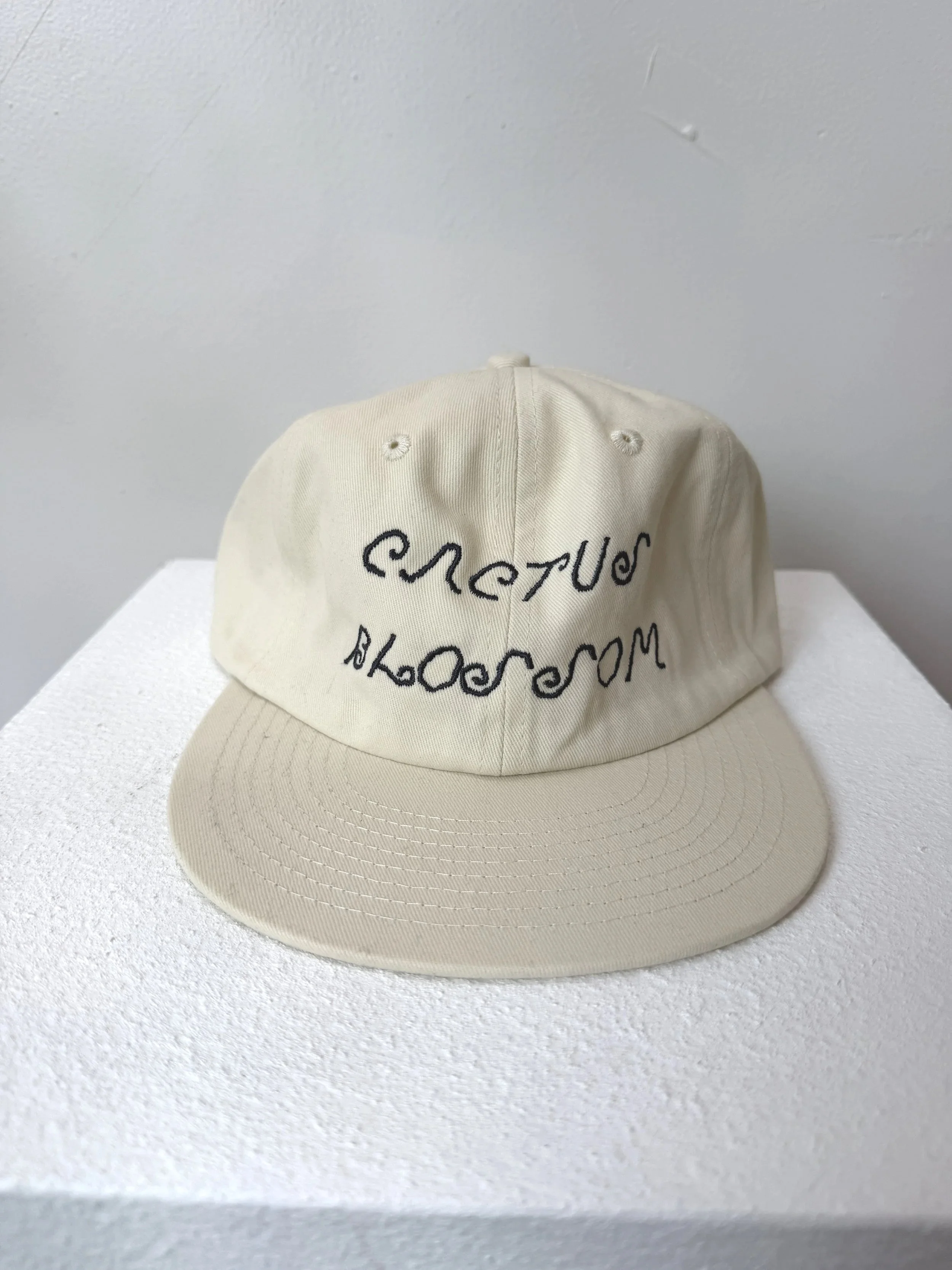 Cactus Blossom Embroidered Ball Cap