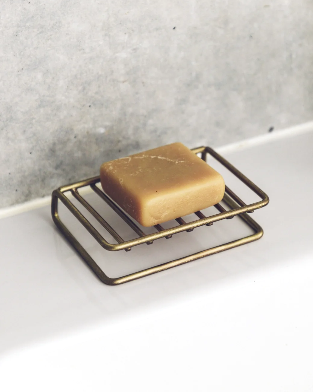 Fog Linen Brass Soap Stand