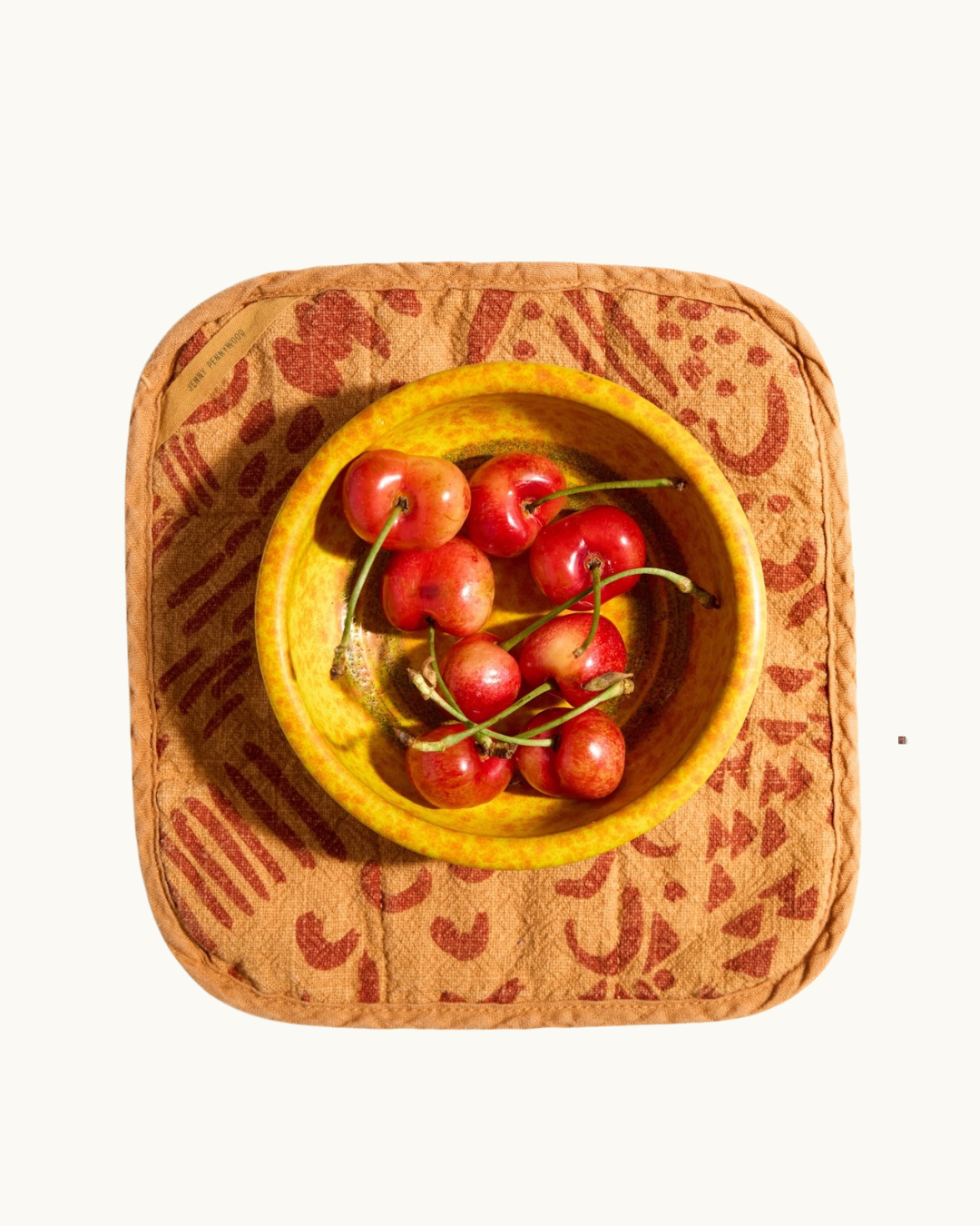 Jenny Pennywood Pot Holder - Burnt Orange